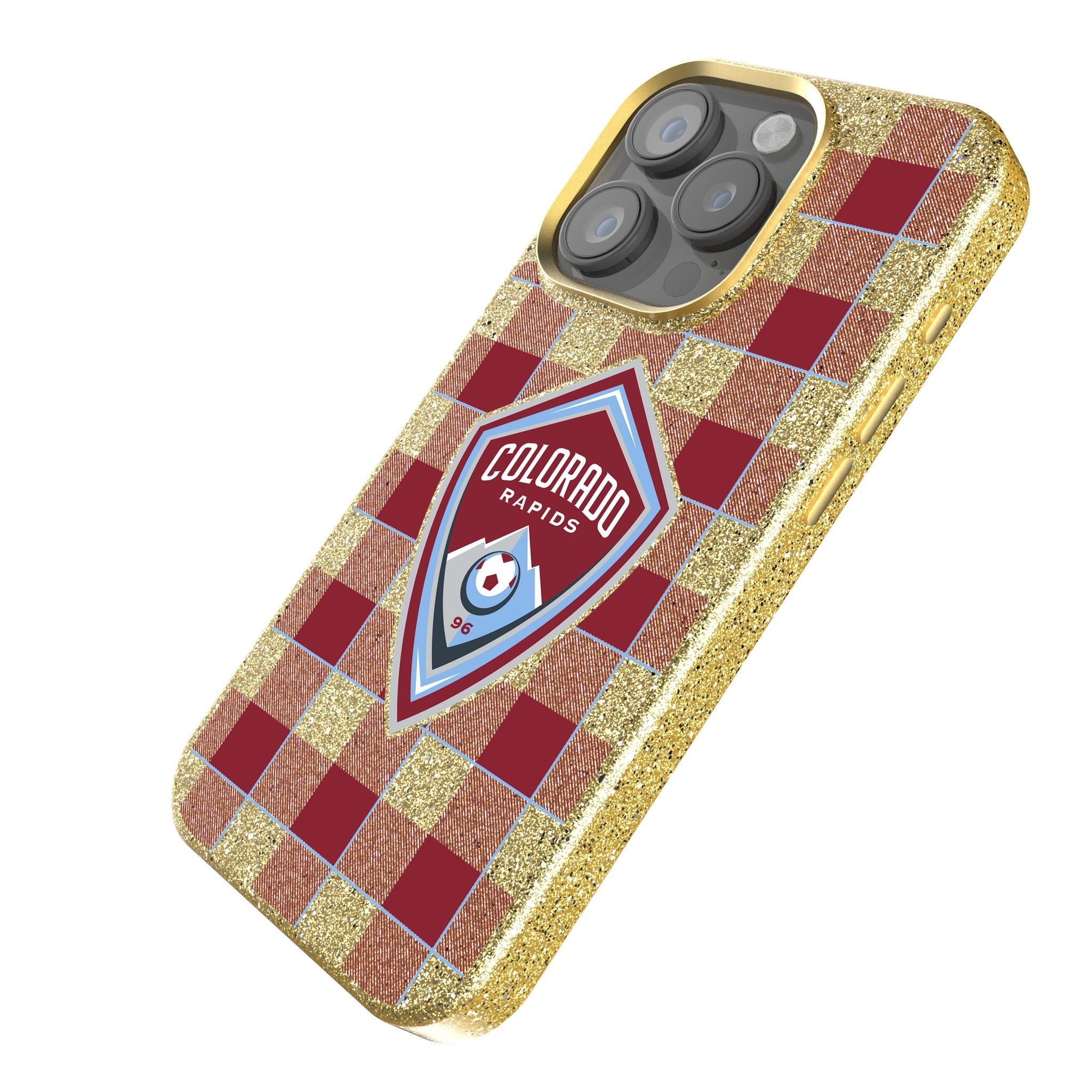 Colorado Rapids  Plaid Bling Phone Case