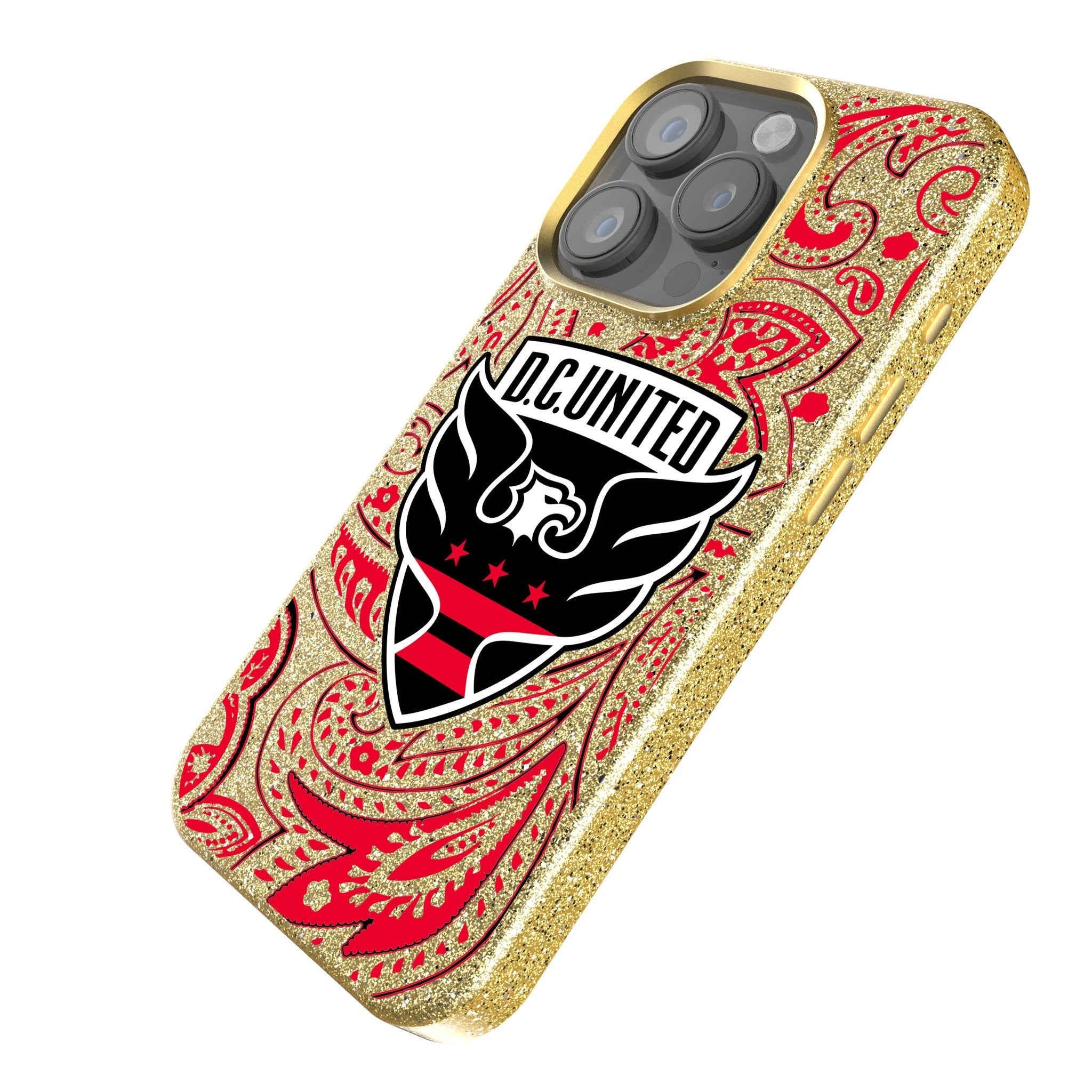 DC United  Paisley Bling Phone Case