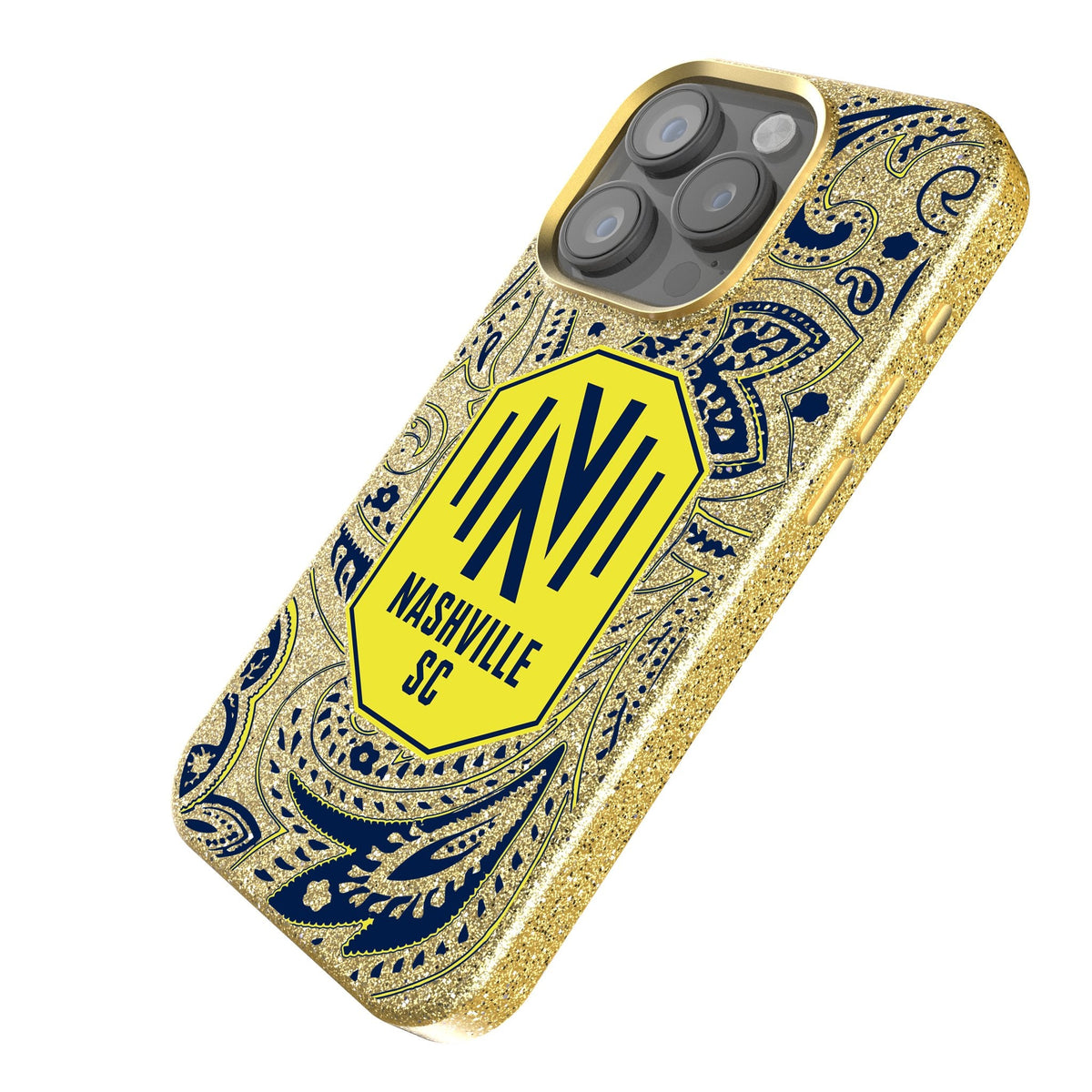 Nashville SC  Paisley Bling Phone Case