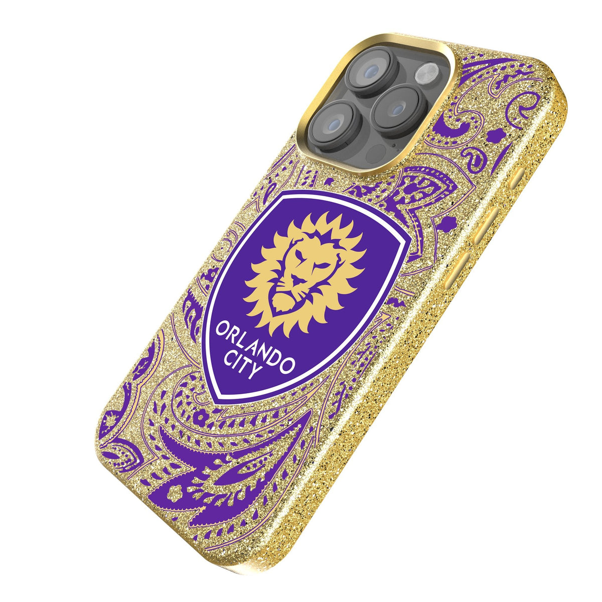 Orlando City Soccer Club  Paisley Bling Phone Case