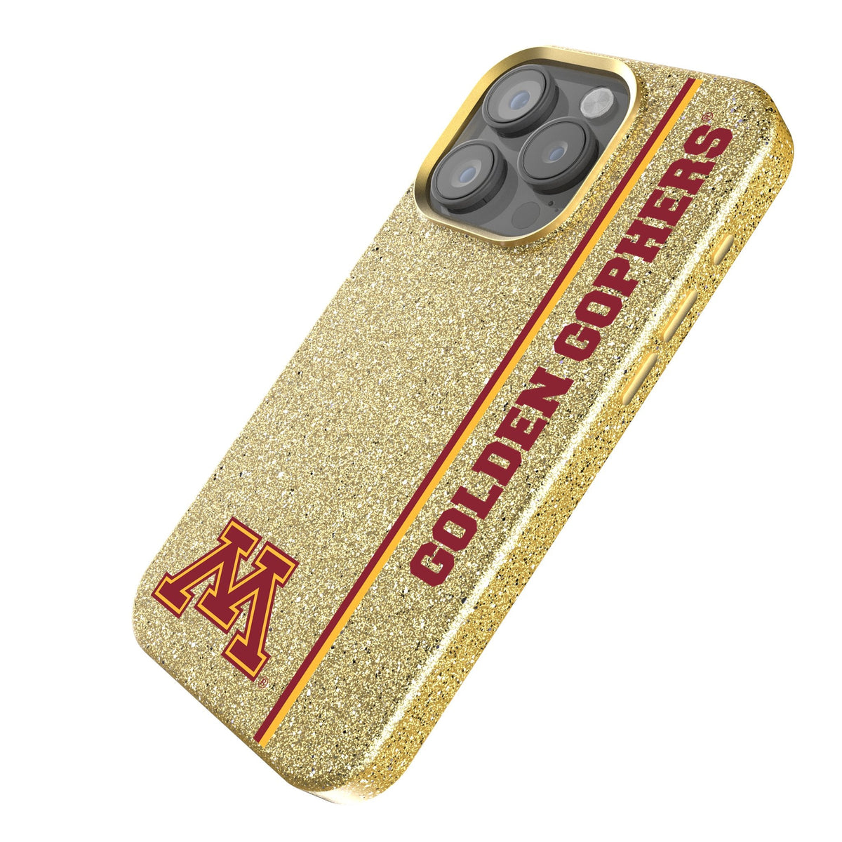 University of Minnesota Golden Gophers Sidebar Bling Phone Case