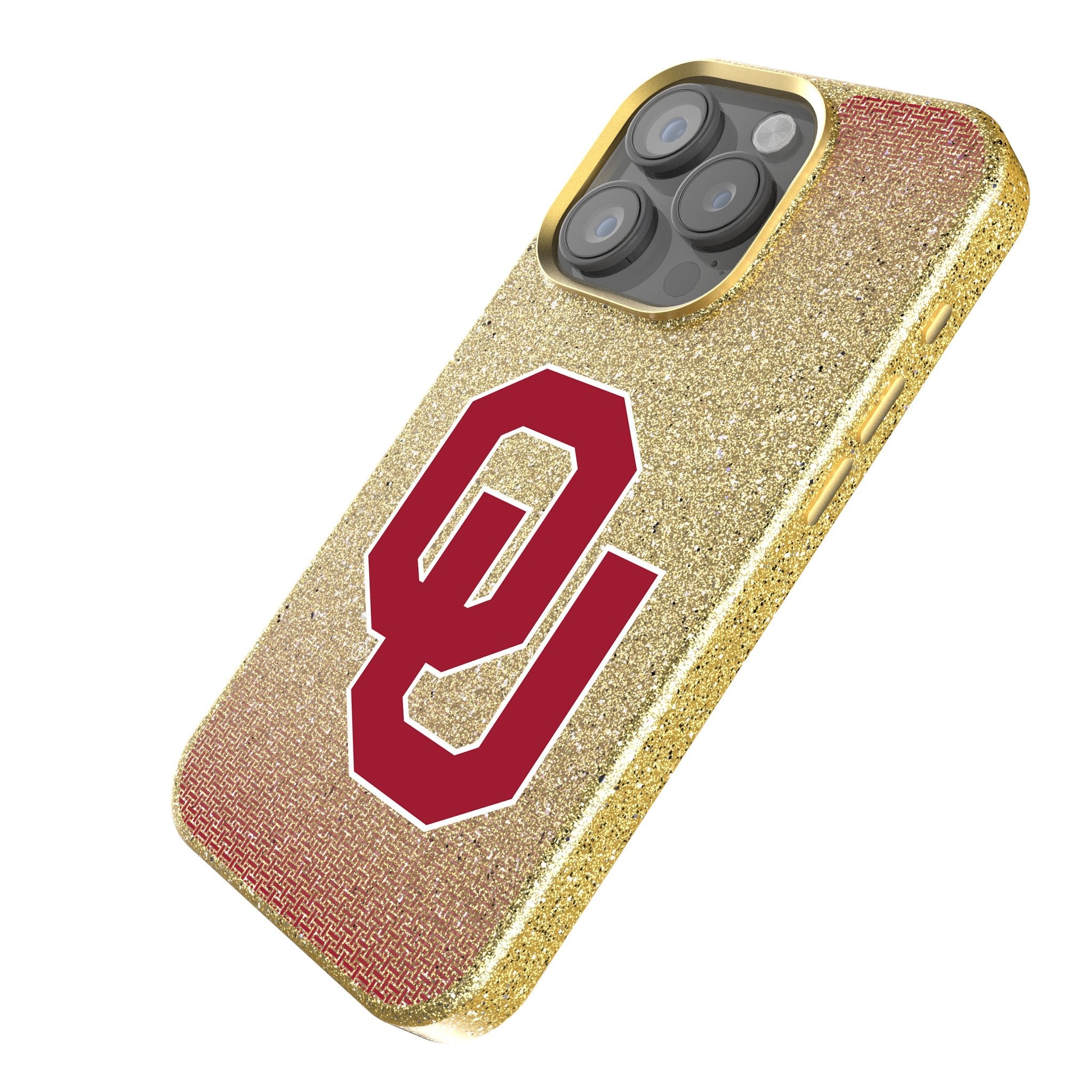 University of Oklahoma Sooners Linen Bling Phone Case for Apple iPhone 2