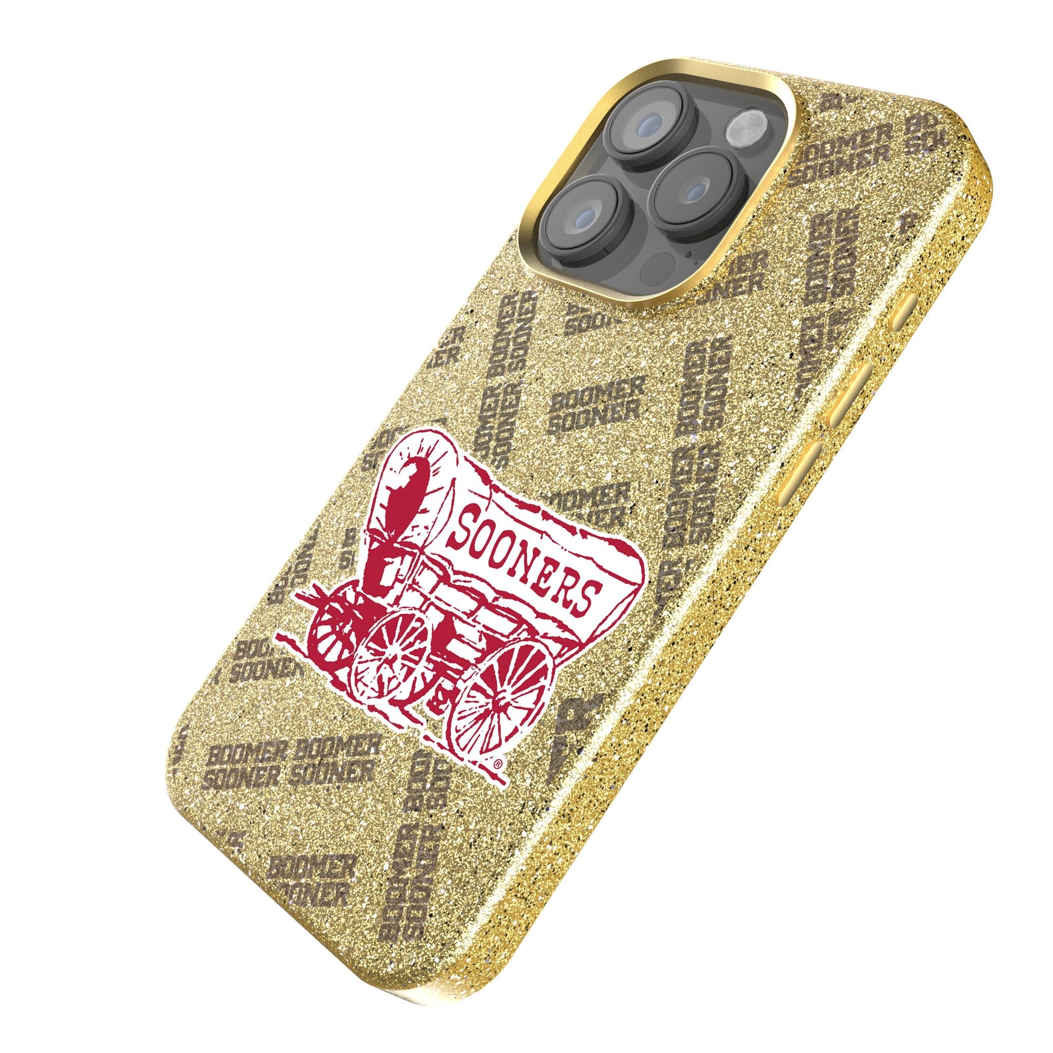 University of Oklahoma Sooners Quadtile Bling Phone Case for Apple iPhone 2
