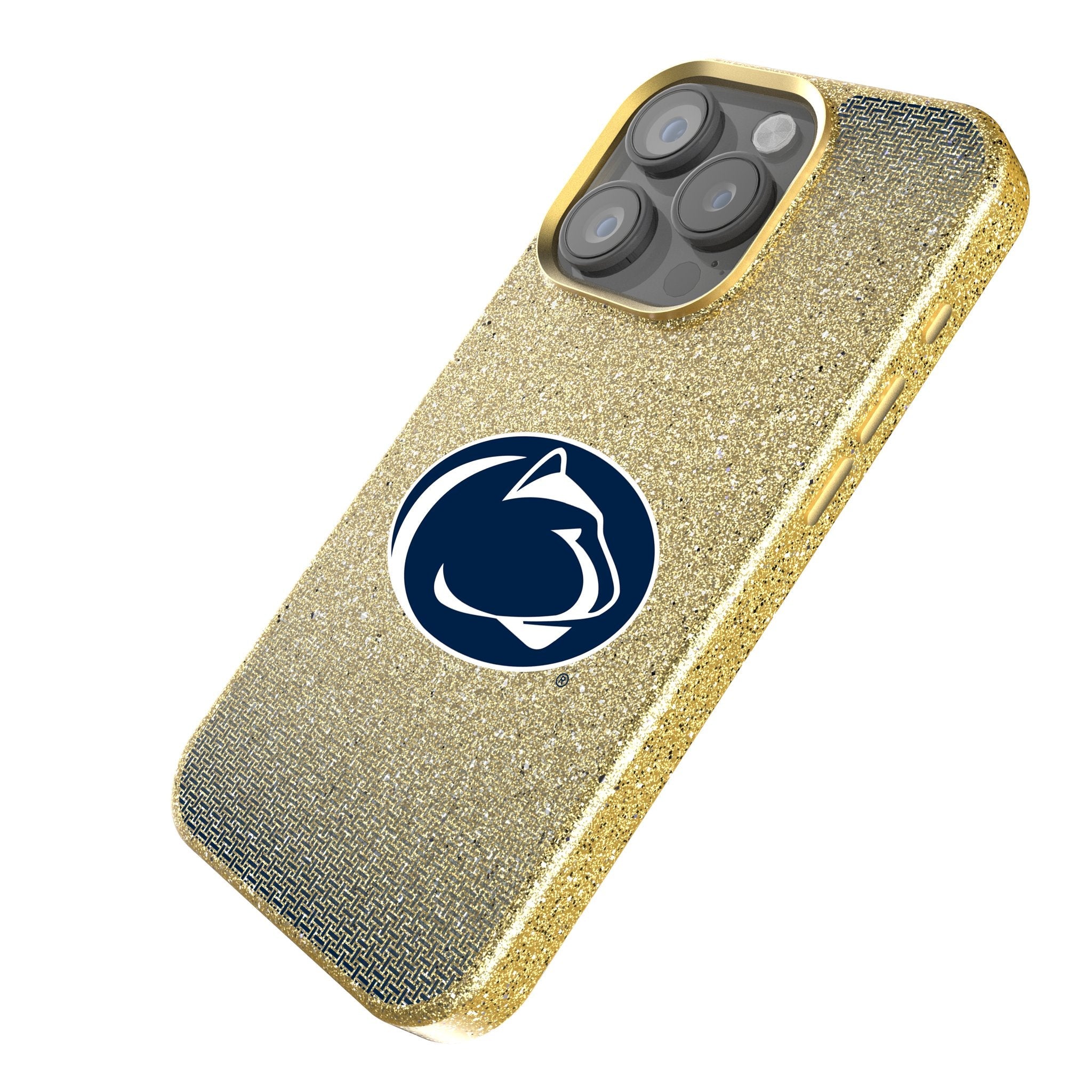 Pennsylvania State University Nittany Lions Linen Bling Phone Case for Apple iPhone 2