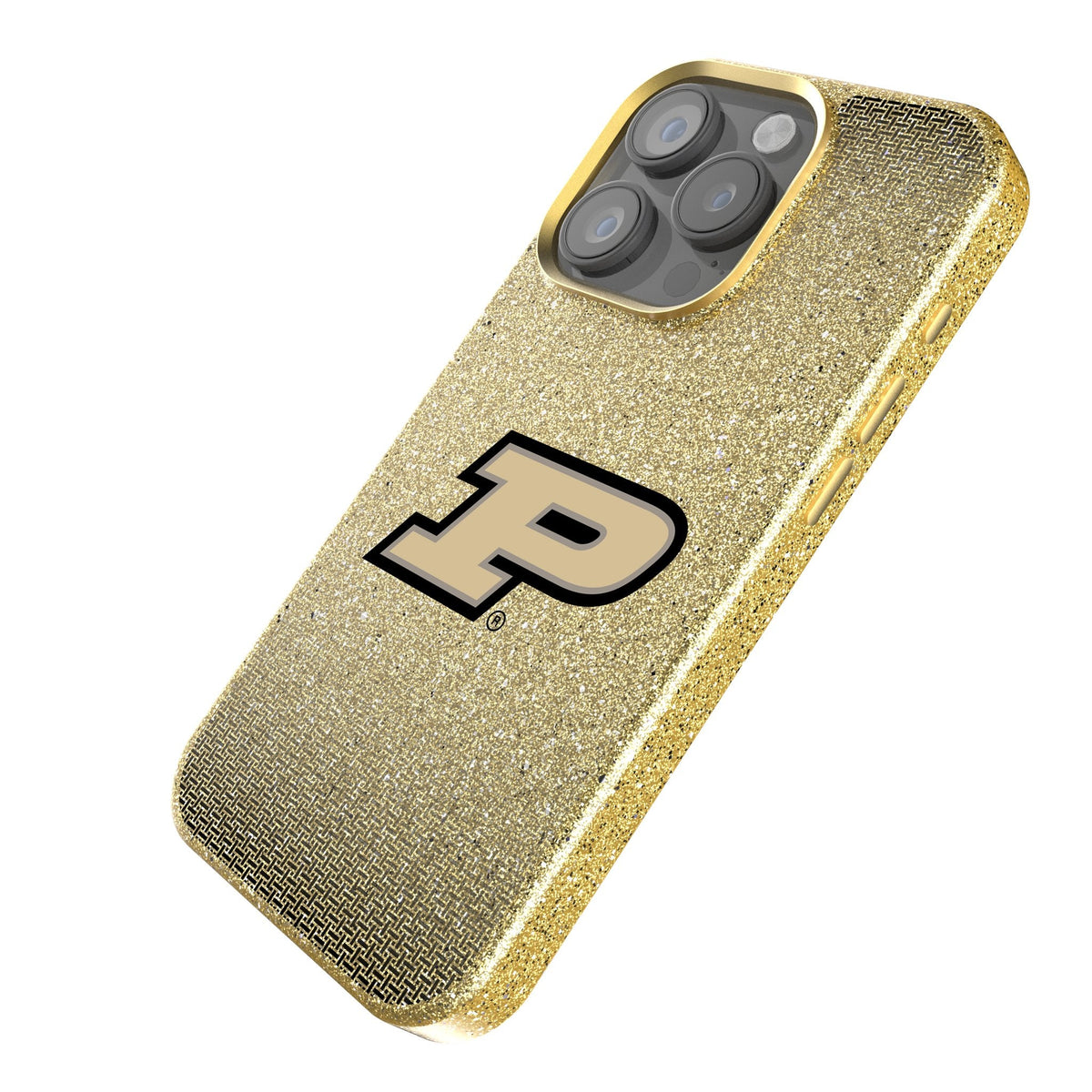 Purdue University Boilermakers Linen Bling Phone Case for Apple iPhone 2
