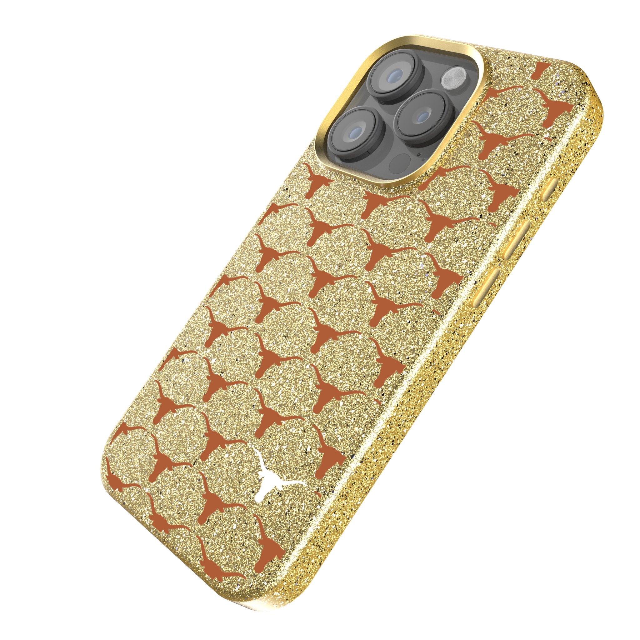 University of Texas Longhorns Fashion Pattern Bling Phone Case for Apple iPhone 2