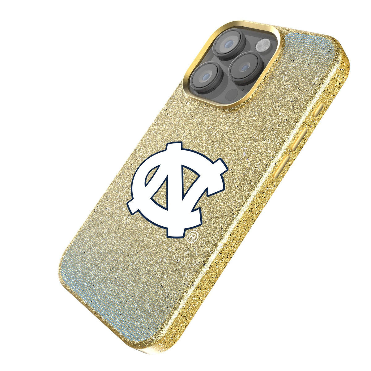University of North Carolina Tar Heels Linen Bling Phone Case for Apple iPhone 2