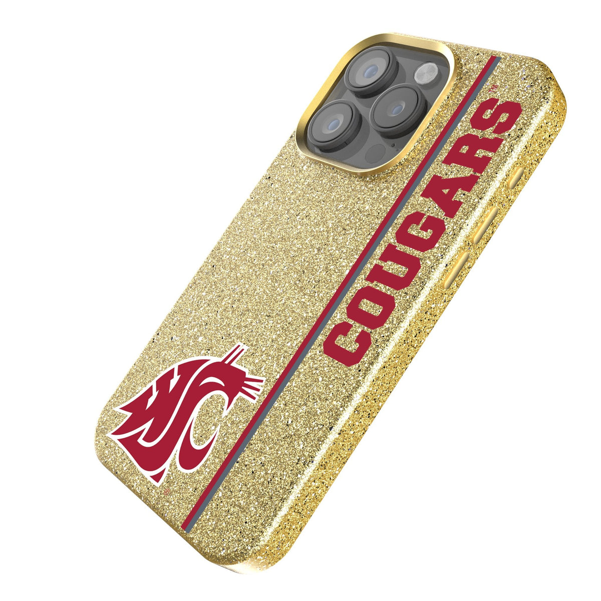 Washington State University Cougars Sidebar Bling Phone Case