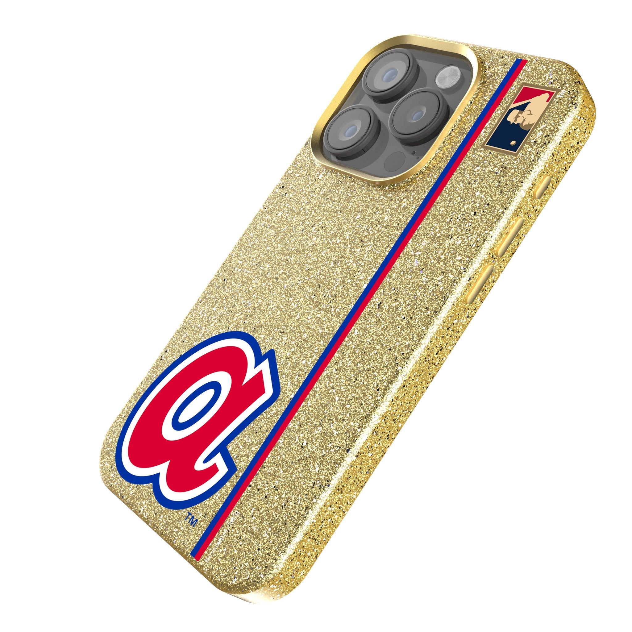 Atlanta Braves 1972-1980 - Cooperstown Collection Sidebar Bling Phone Case
