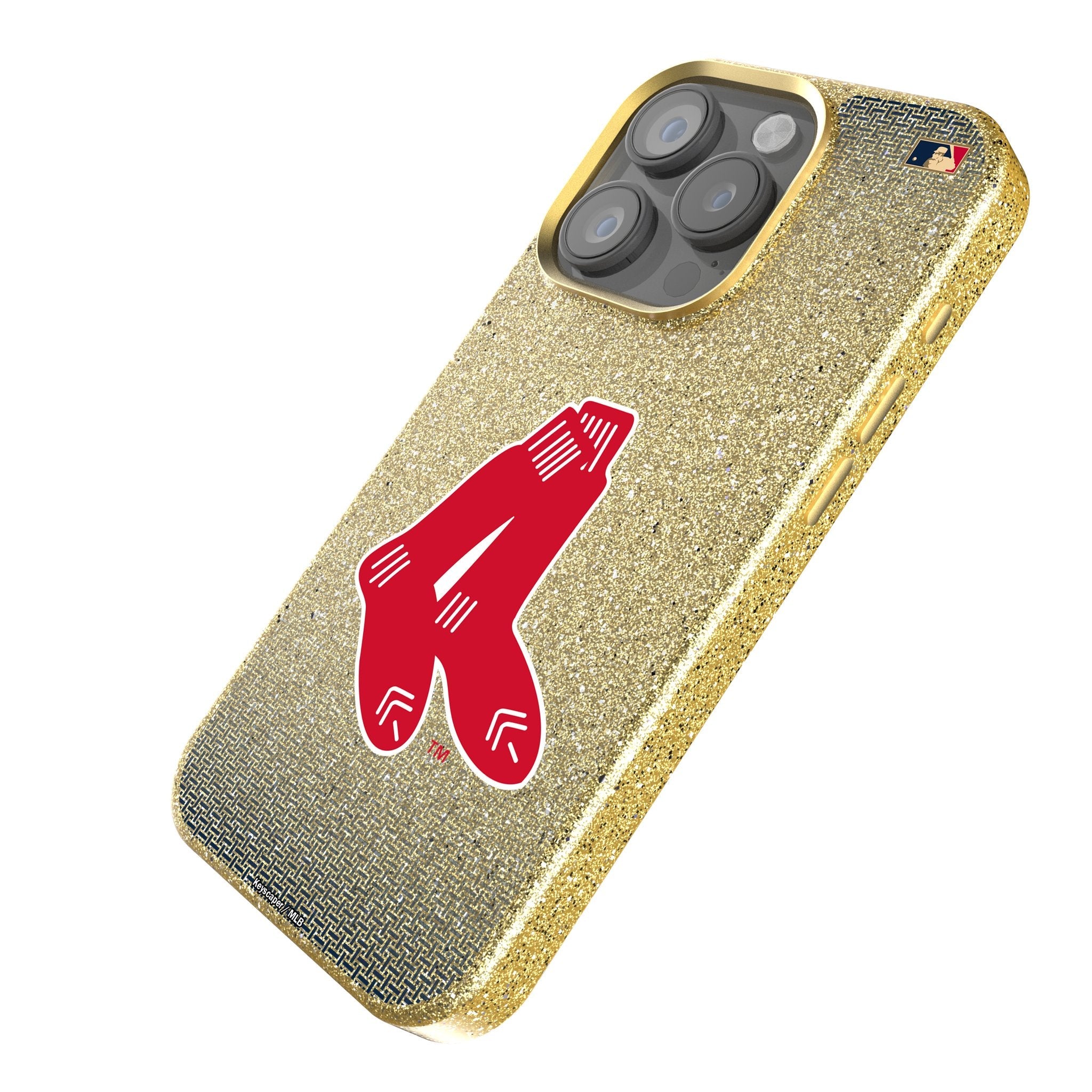Boston Red Sox 1924-1960 - Cooperstown Collection Linen Bling Phone Case for Apple iPhone