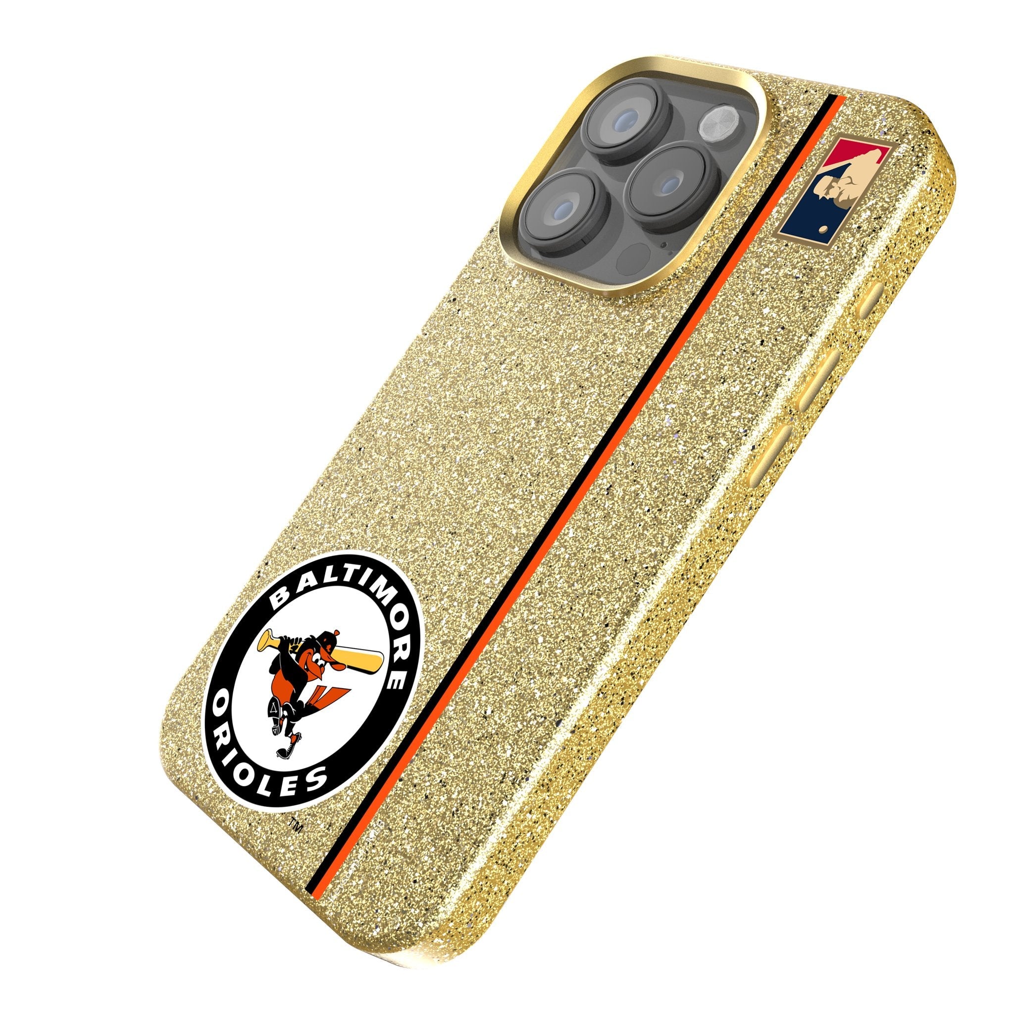 Baltimore Orioles 1966-1969 - Cooperstown Collection Sidebar Bling Phone Case 2