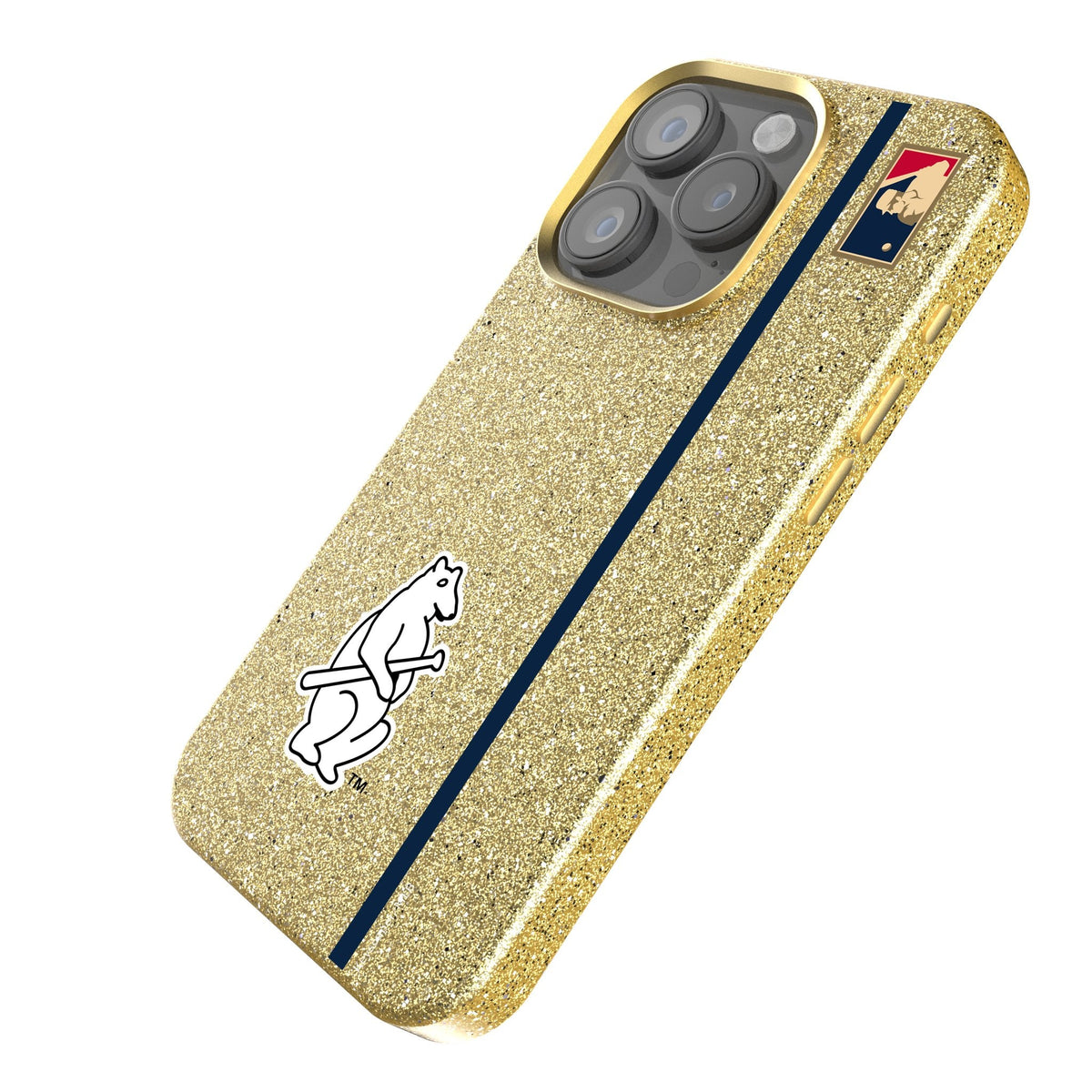 Chicago Cubs 1914 - Cooperstown Collection Sidebar Bling Phone Case 2
