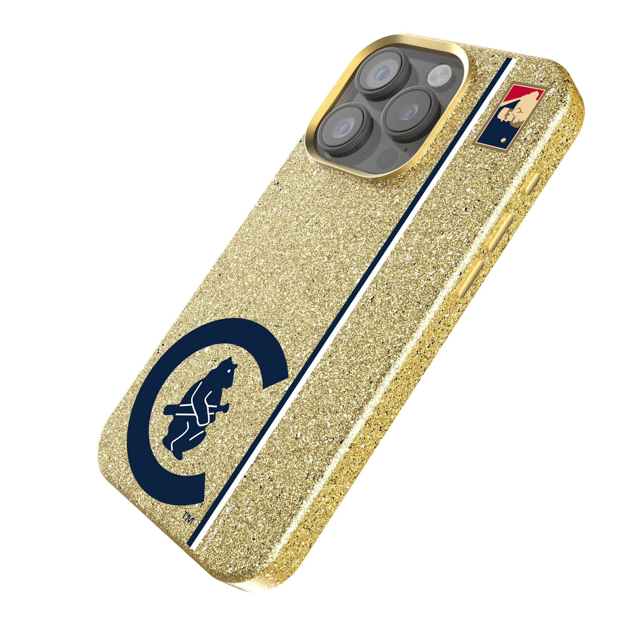 Chicago Cubs 1911-1912 - Cooperstown Collection Sidebar Bling Phone Case 2