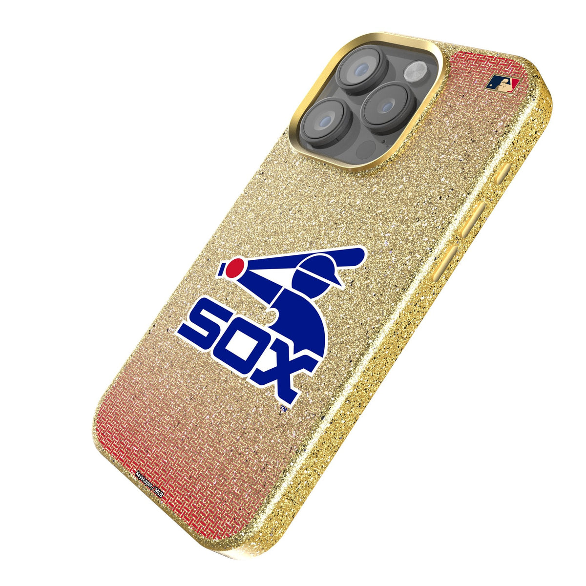Chicago White Sox 1976-1981 - Cooperstown Collection Linen Bling Phone Case for Apple iPhone 2