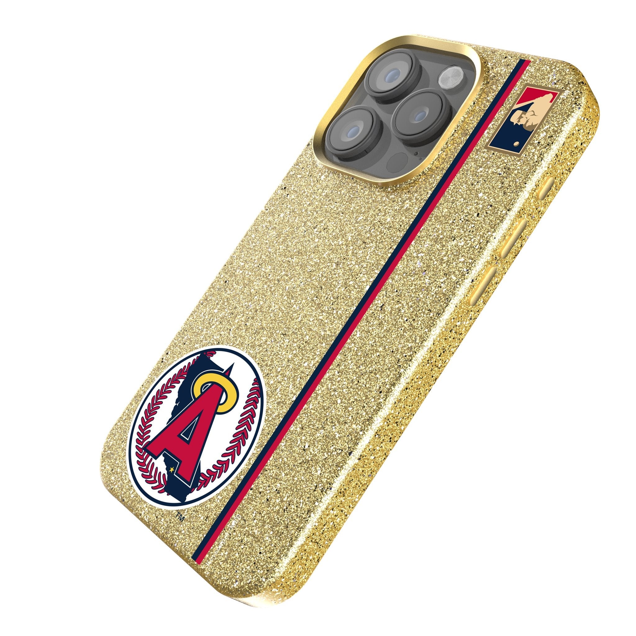 LA Angels 1986-1992 - Cooperstown Collection Sidebar Bling Phone Case