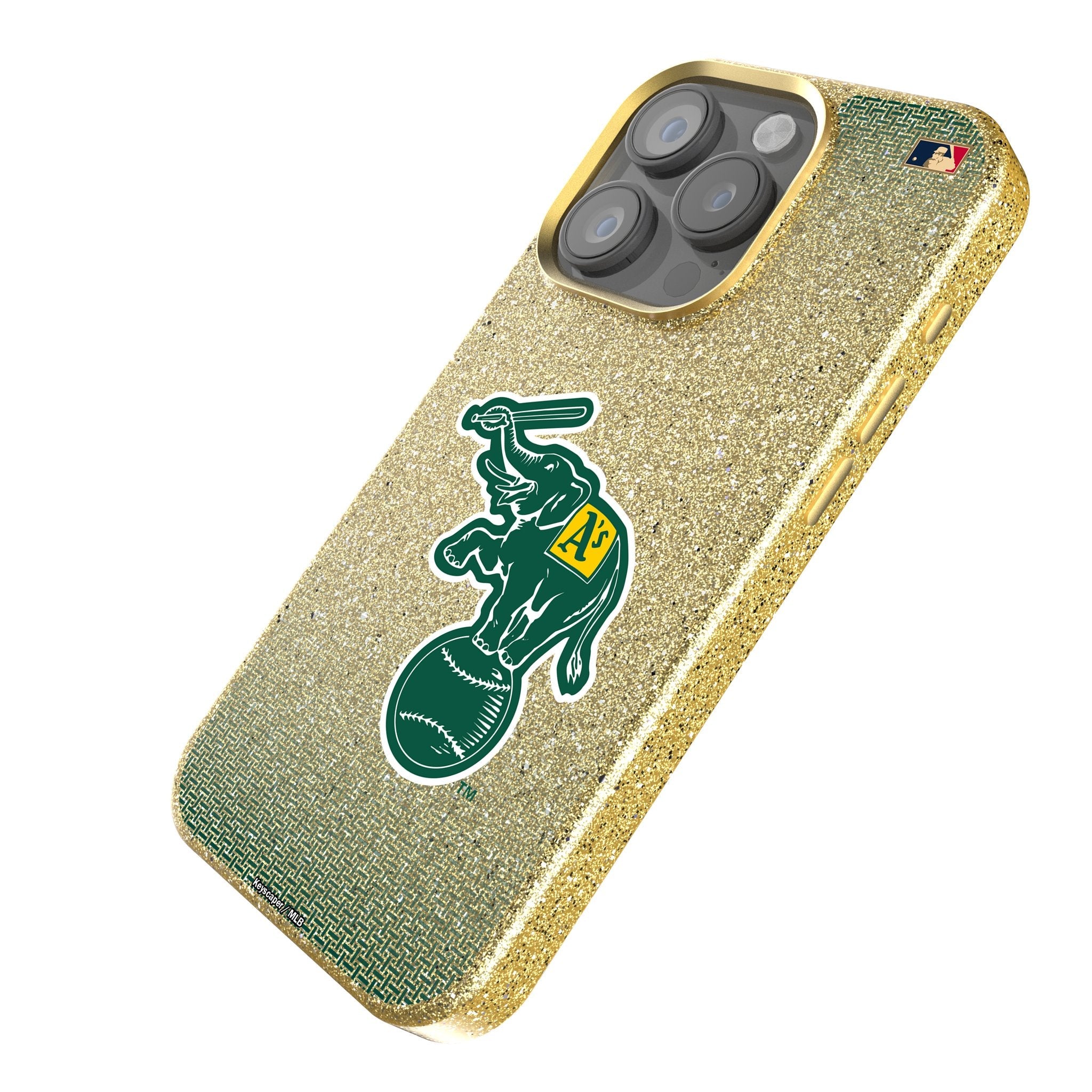 Oakland As Home 1988 - Cooperstown Collection Linen Bling Phone Case for Apple iPhone 2