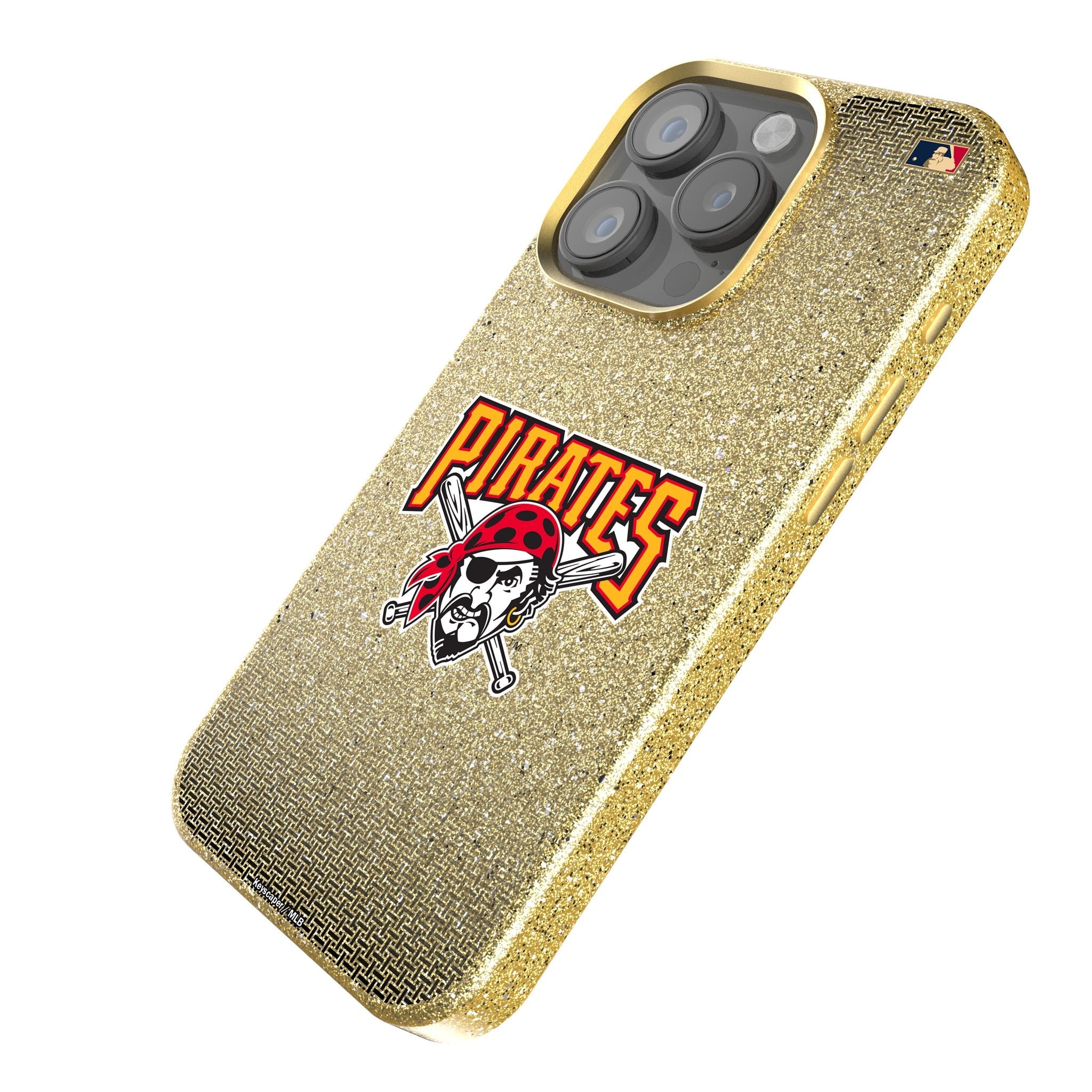 Pittsburgh Pirates 1997-2013 - Cooperstown Collection Linen Bling Phone Case for Apple iPhone 2