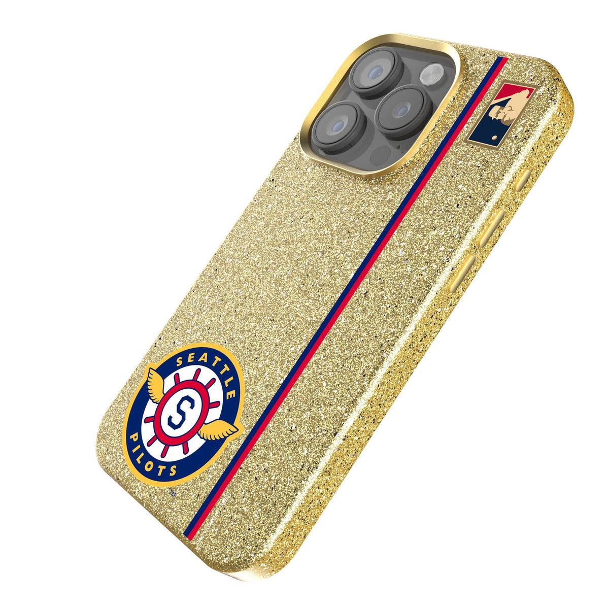 Seattle Pilots 1969 - Cooperstown Collection Sidebar Bling Phone Case