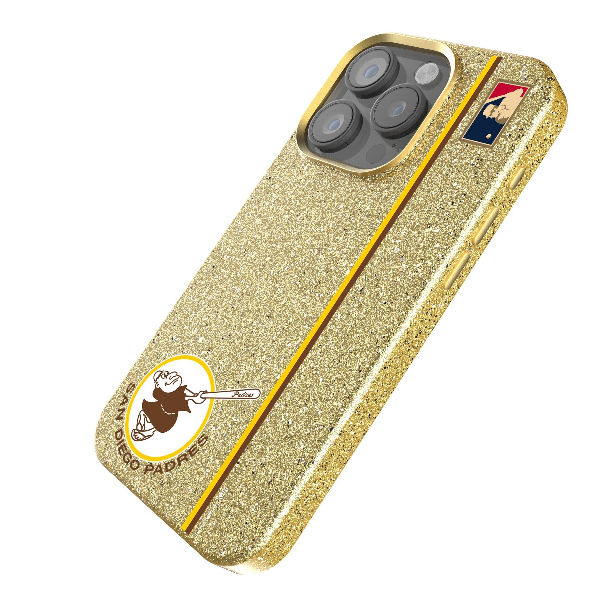 San Diego Padres 1969-1984 - Cooperstown Collection Sidebar Bling Phone Case 2
