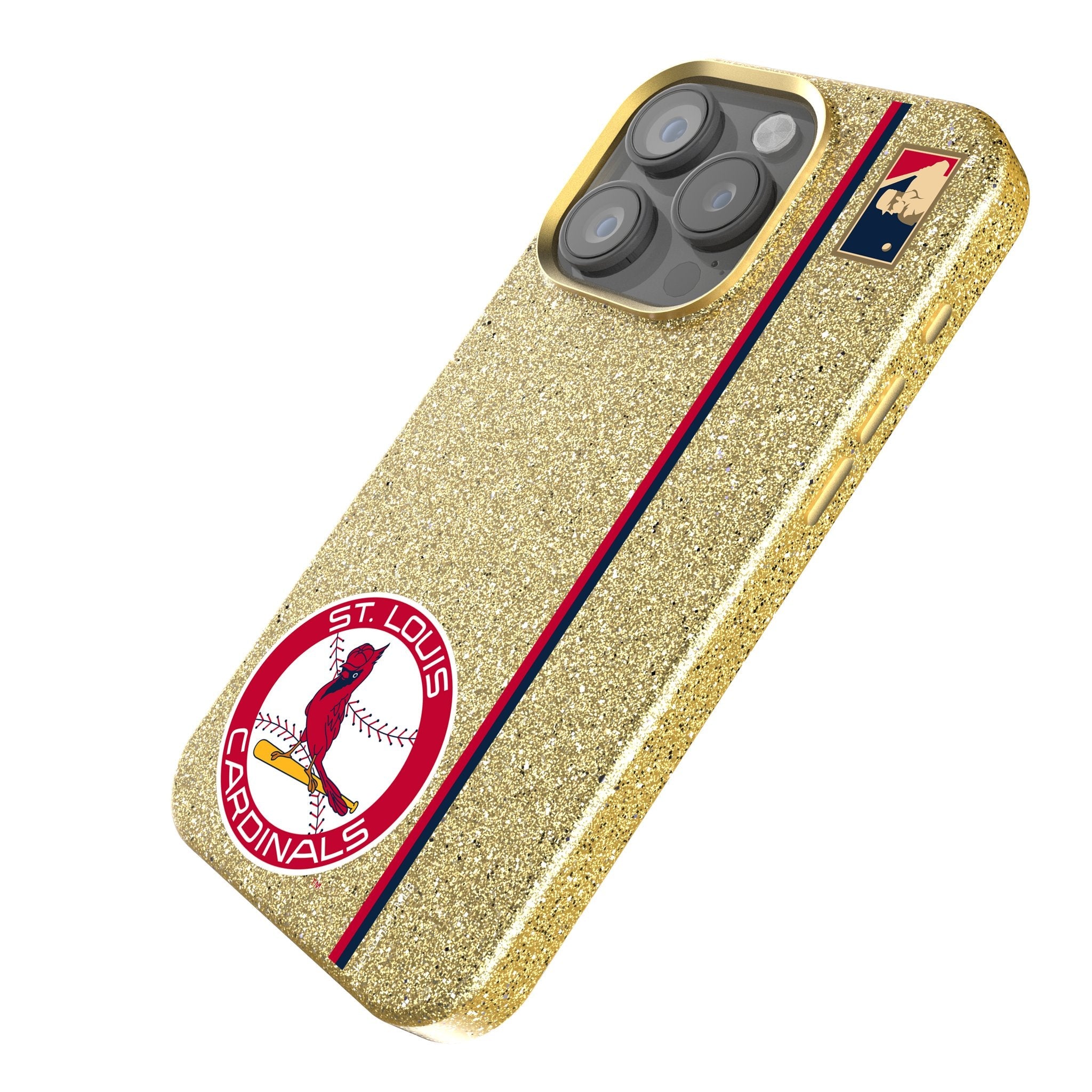 St Louis Cardinals 1966-1997 - Cooperstown Collection Sidebar Bling Phone Case