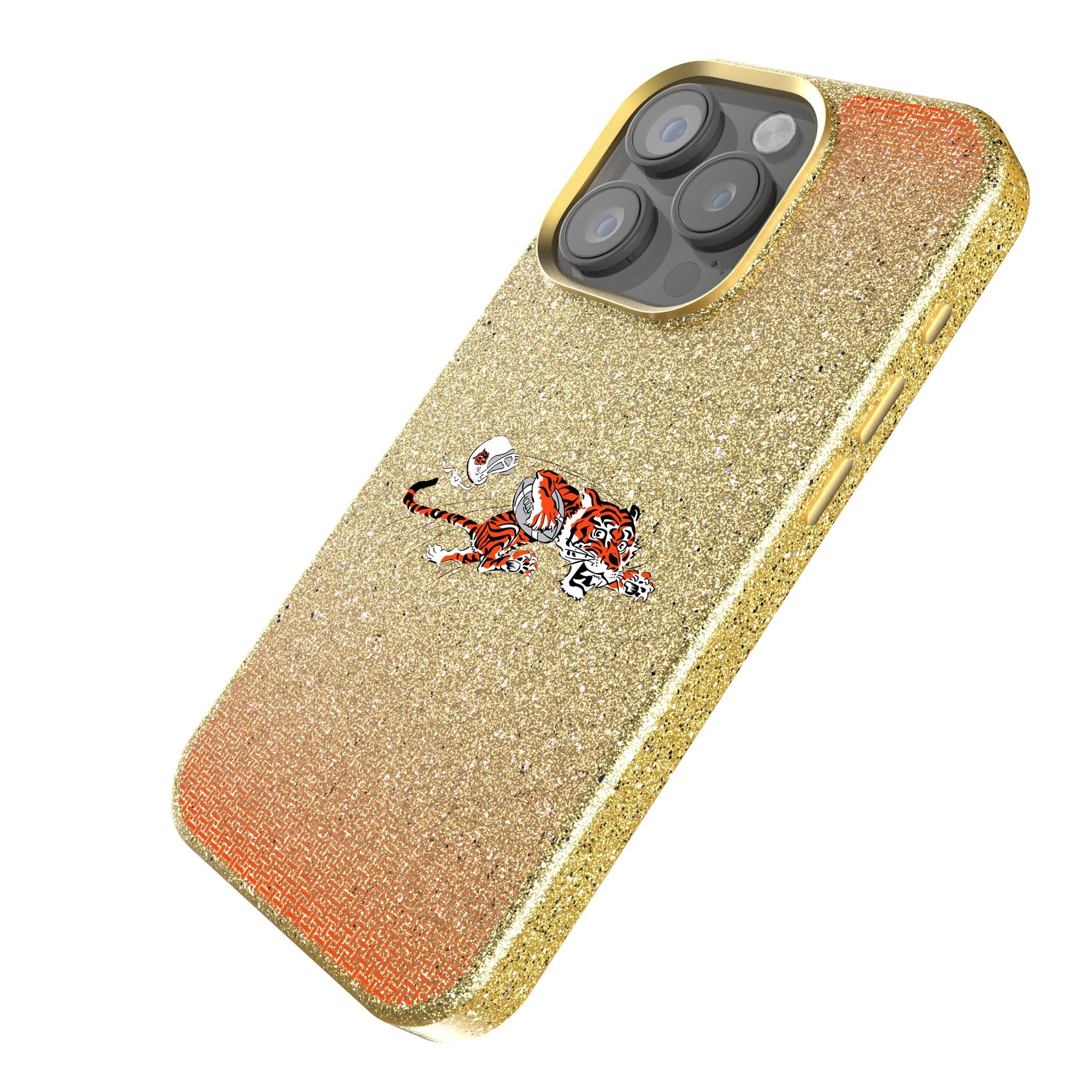 Cincinnati Bengals Historic Collection Linen Bling Phone Case for Apple iPhone 2