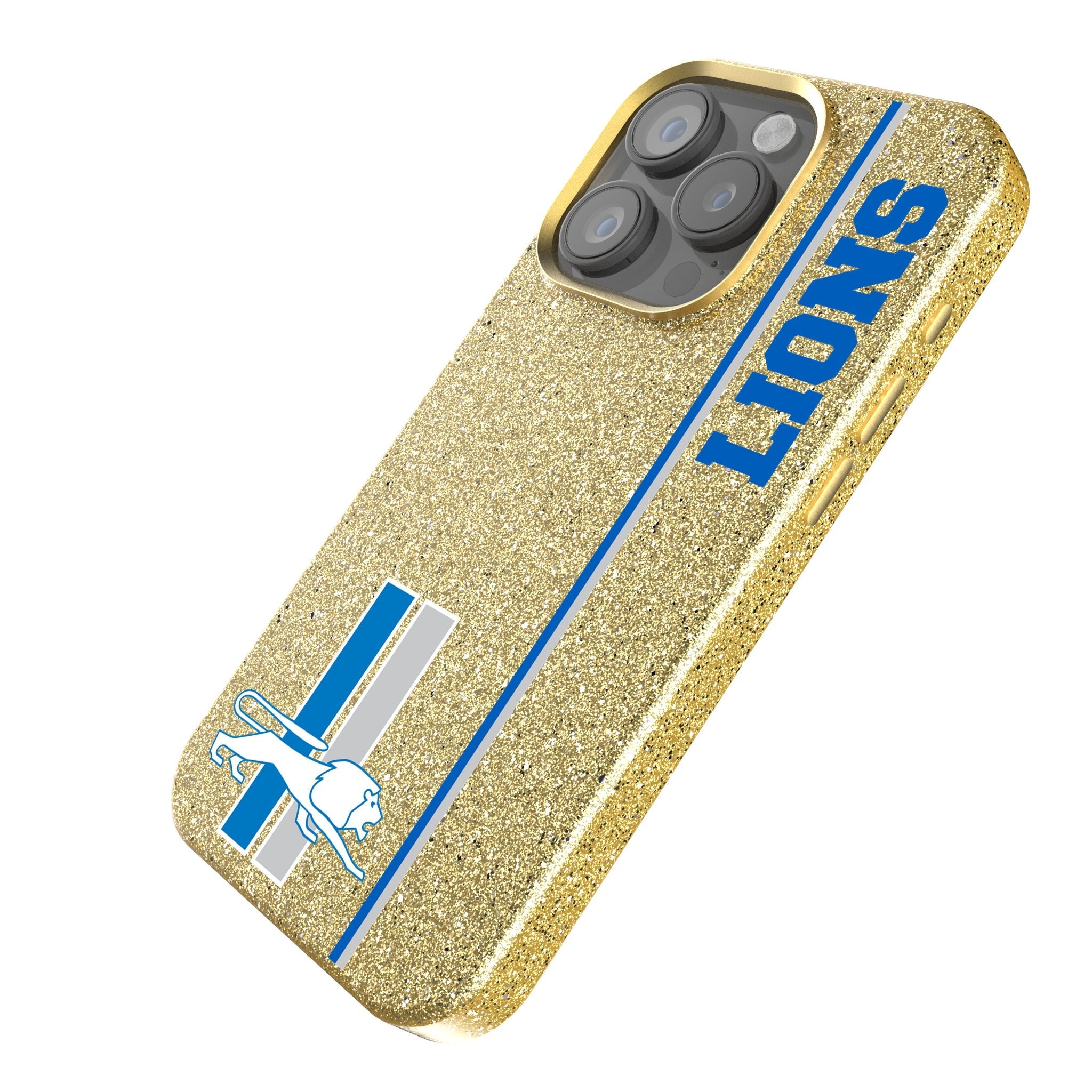 Detroit Lions Retro Sidebar Bling Phone Case 2