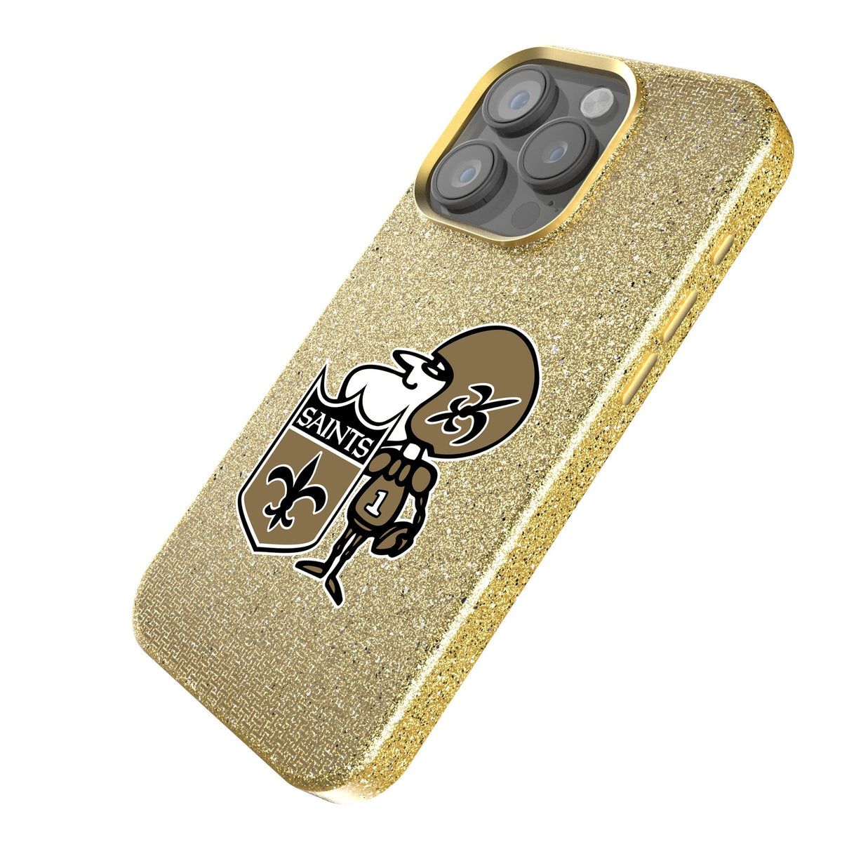 New Orleans Saints Historic Collection Linen Bling Phone Case for Apple iPhone 2