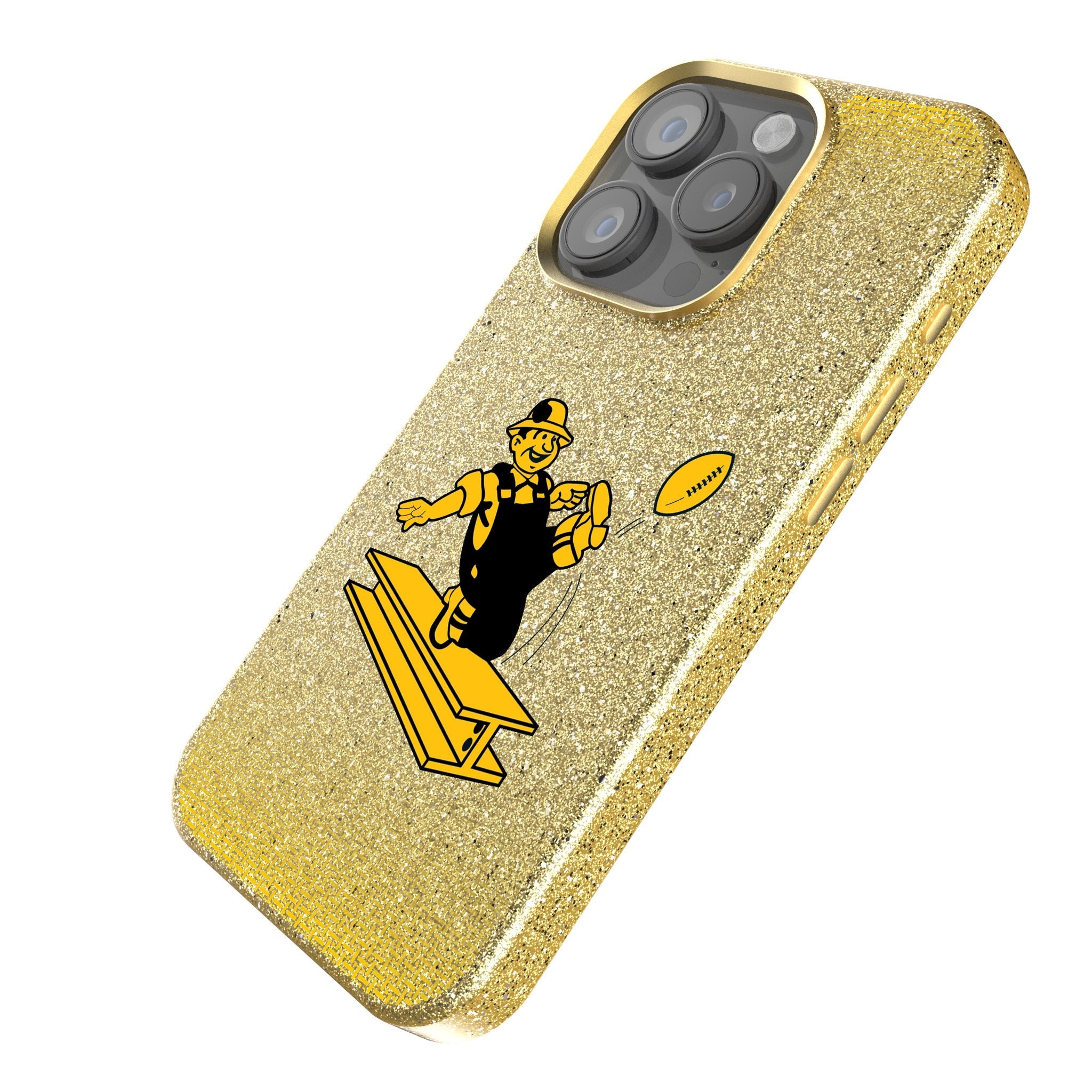 Pittsburgh Steelers 1961 Historic Collection Linen Bling Phone Case for Apple iPhone 2