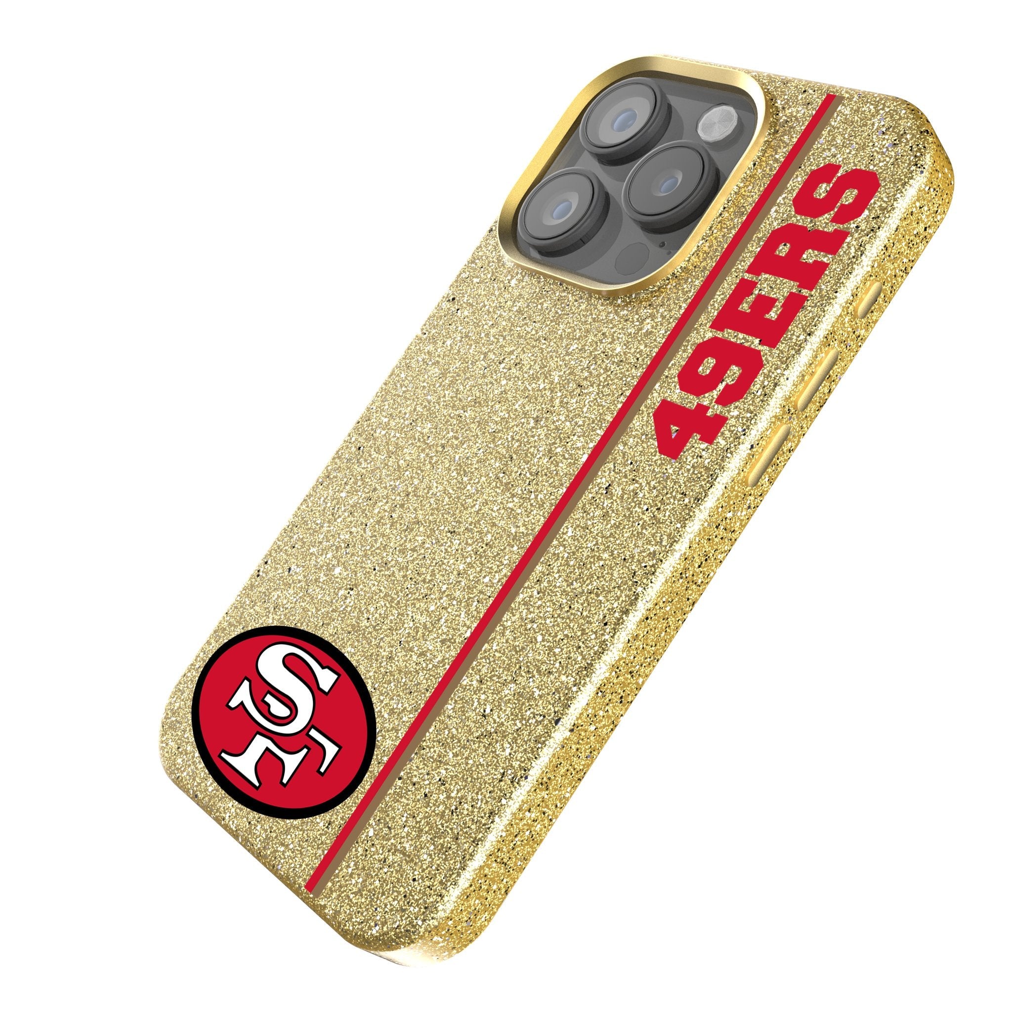 San Francisco 49ers Historic Collection Sidebar Bling Phone Case 2