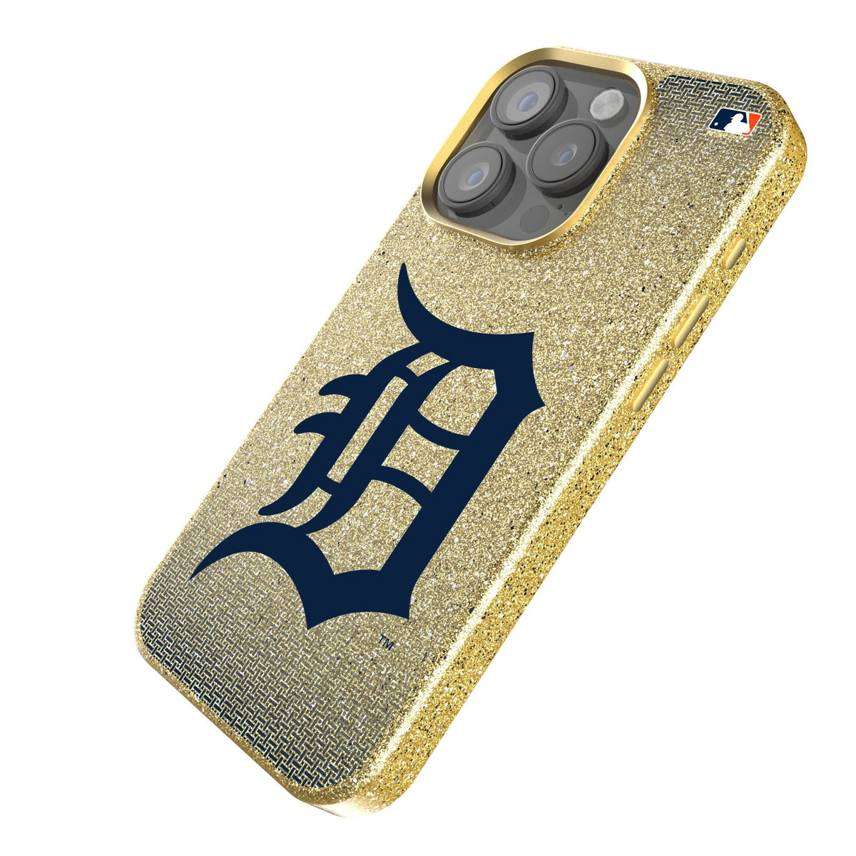 Detroit Tigers Linen Bling Phone Case for Apple iPhone 2