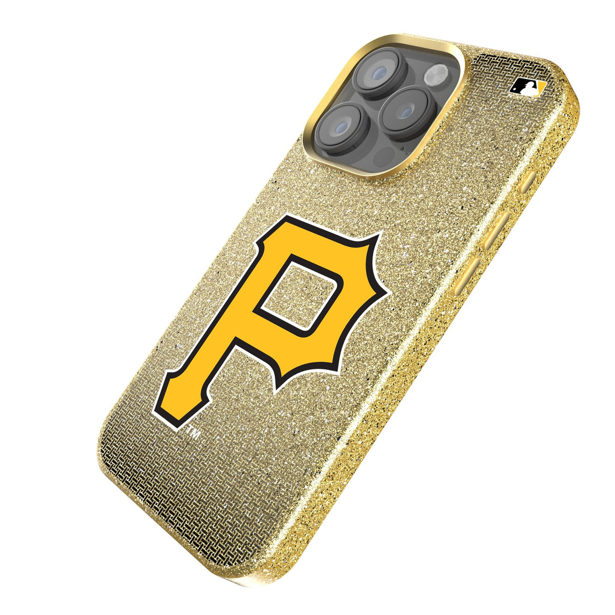 Pittsburgh Pirates Linen Bling Phone Case for Apple iPhone 2