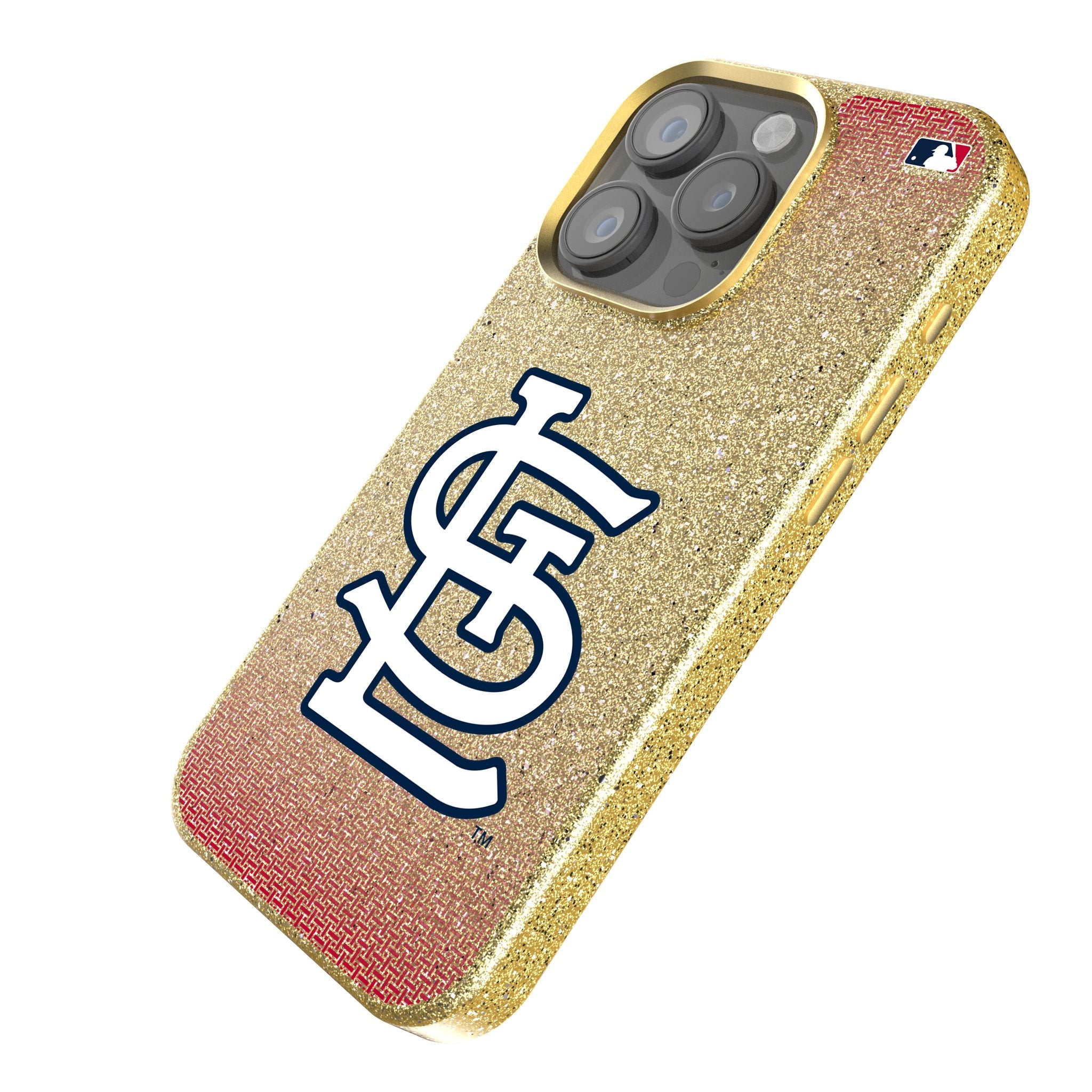 St Louis Cardinals Linen Bling Phone Case for Apple iPhone 2