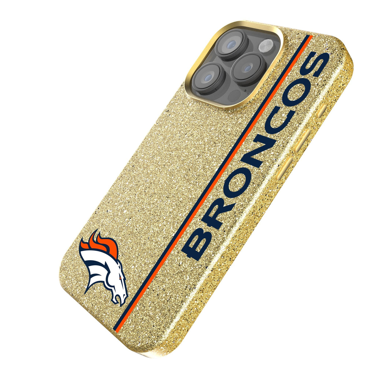 Denver Broncos Sidebar Bling Phone Case 2
