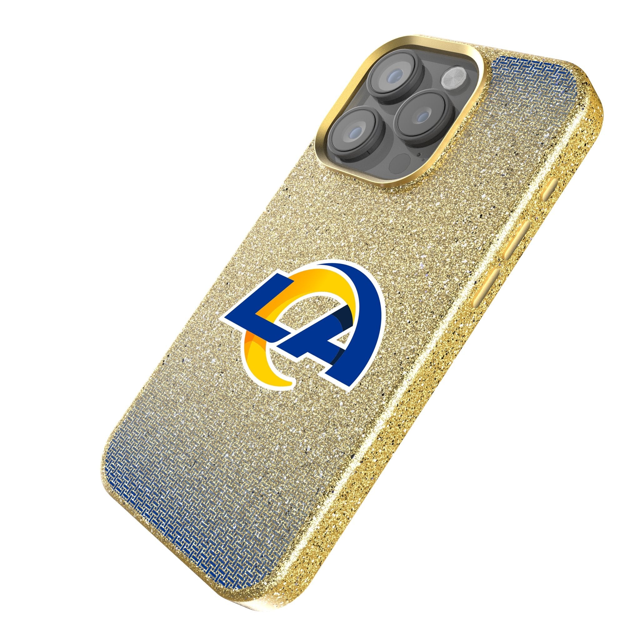 Los Angeles Rams Linen Bling Phone Case for Apple iPhone 2