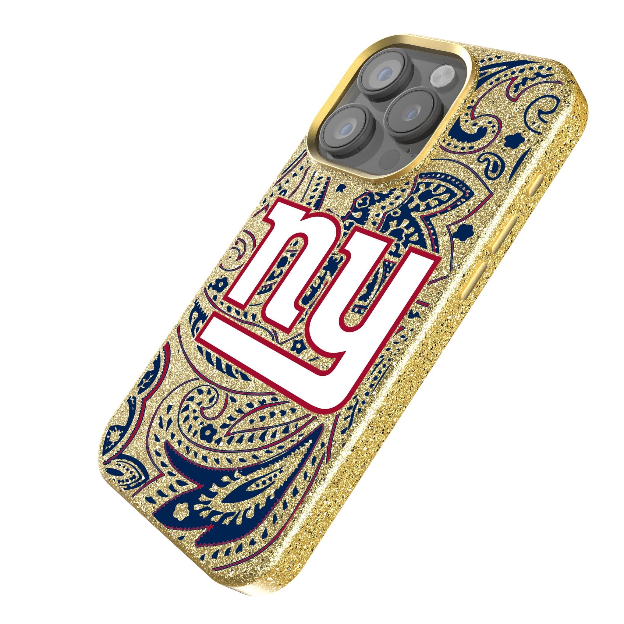 New York Giants Paisley Bling Phone Case 2