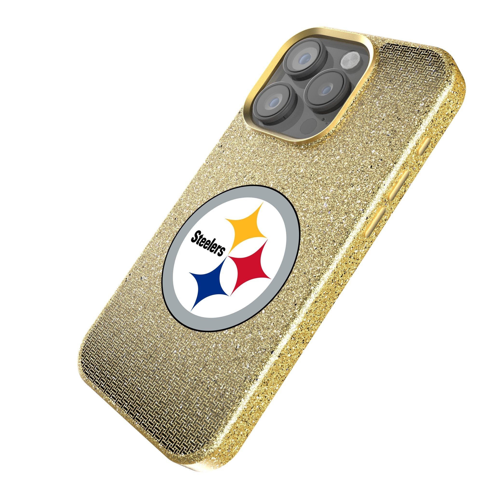 Pittsburgh Steelers Linen Bling Phone Case for Apple iPhone 2