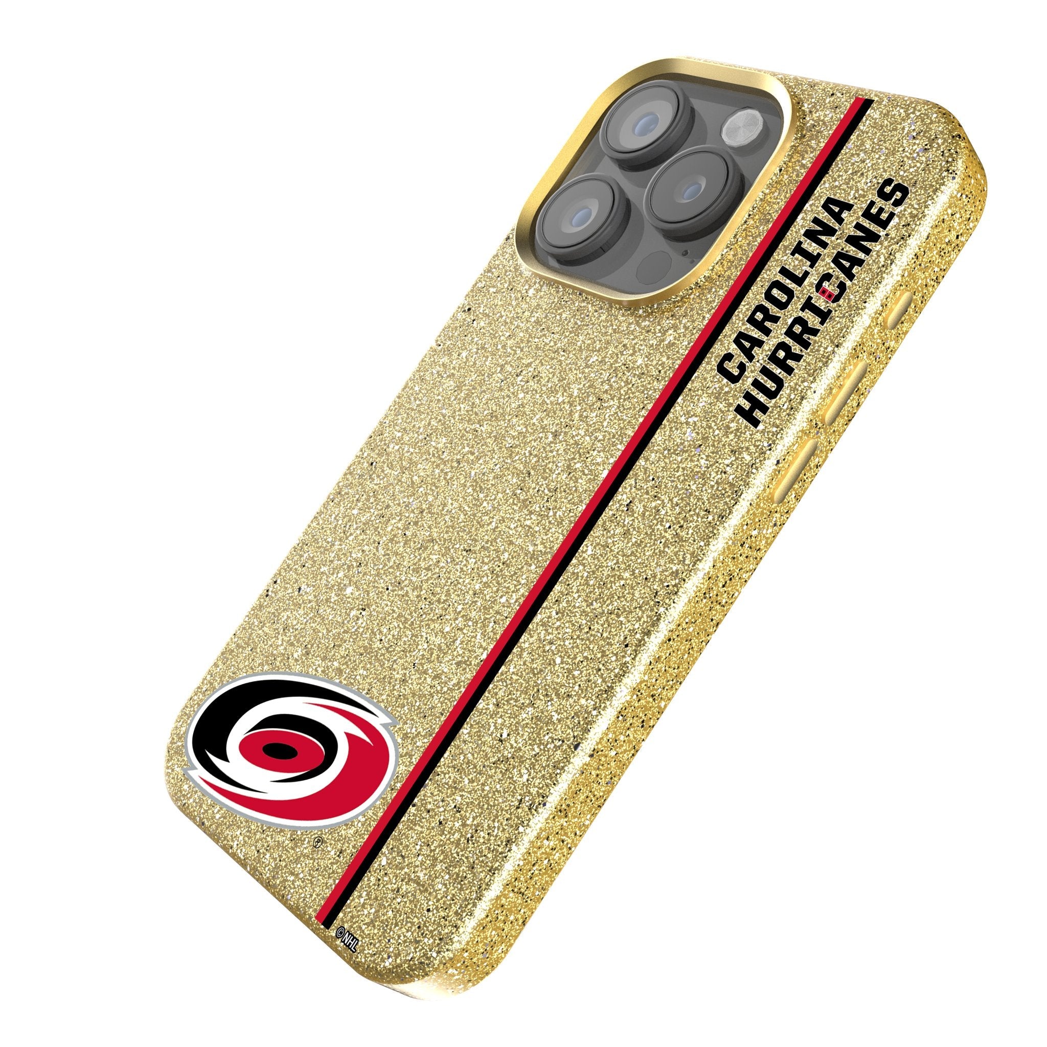 Carolina Hurricanes Sidebar Bling Phone Case