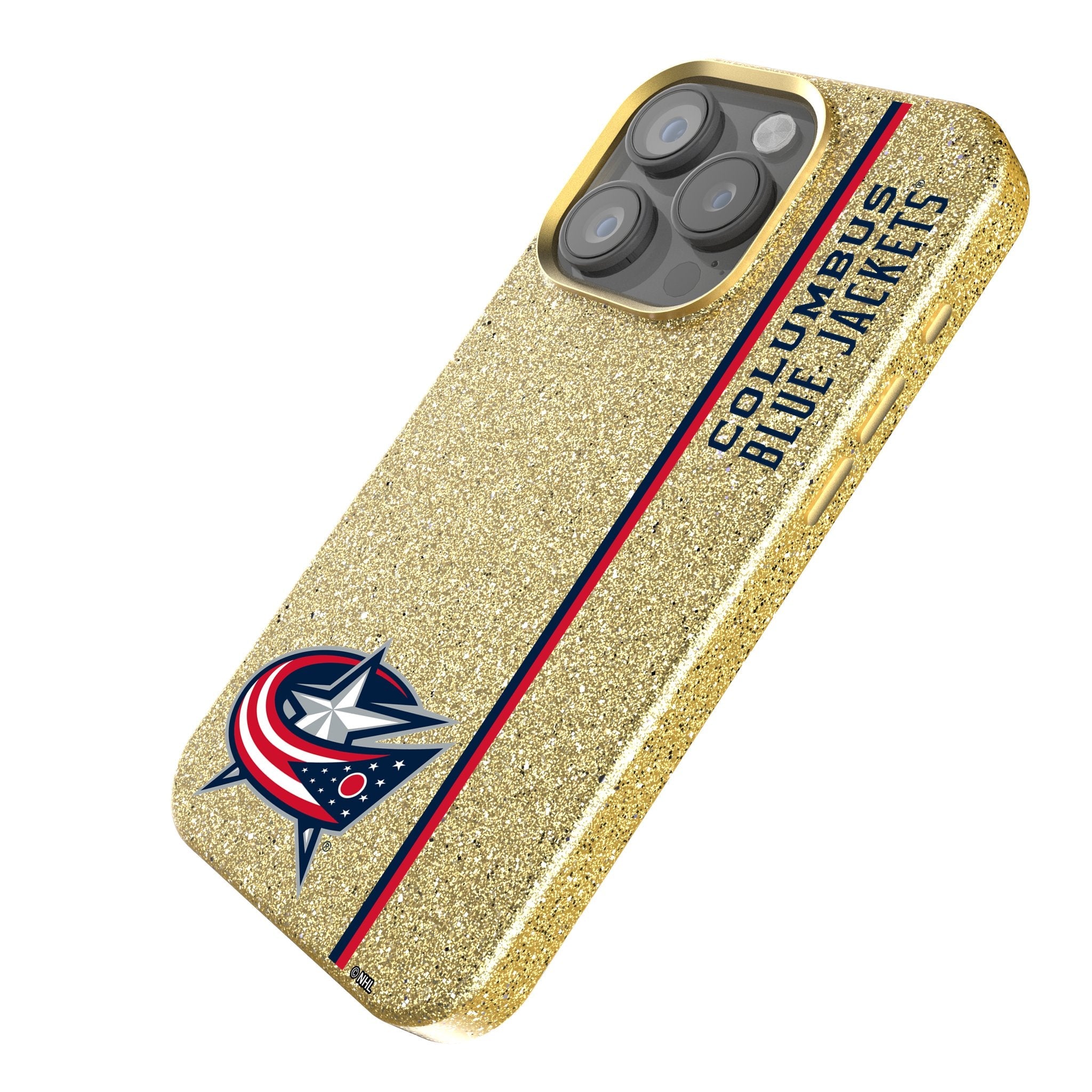 Columbus Blue Jackets Sidebar Bling Phone Case