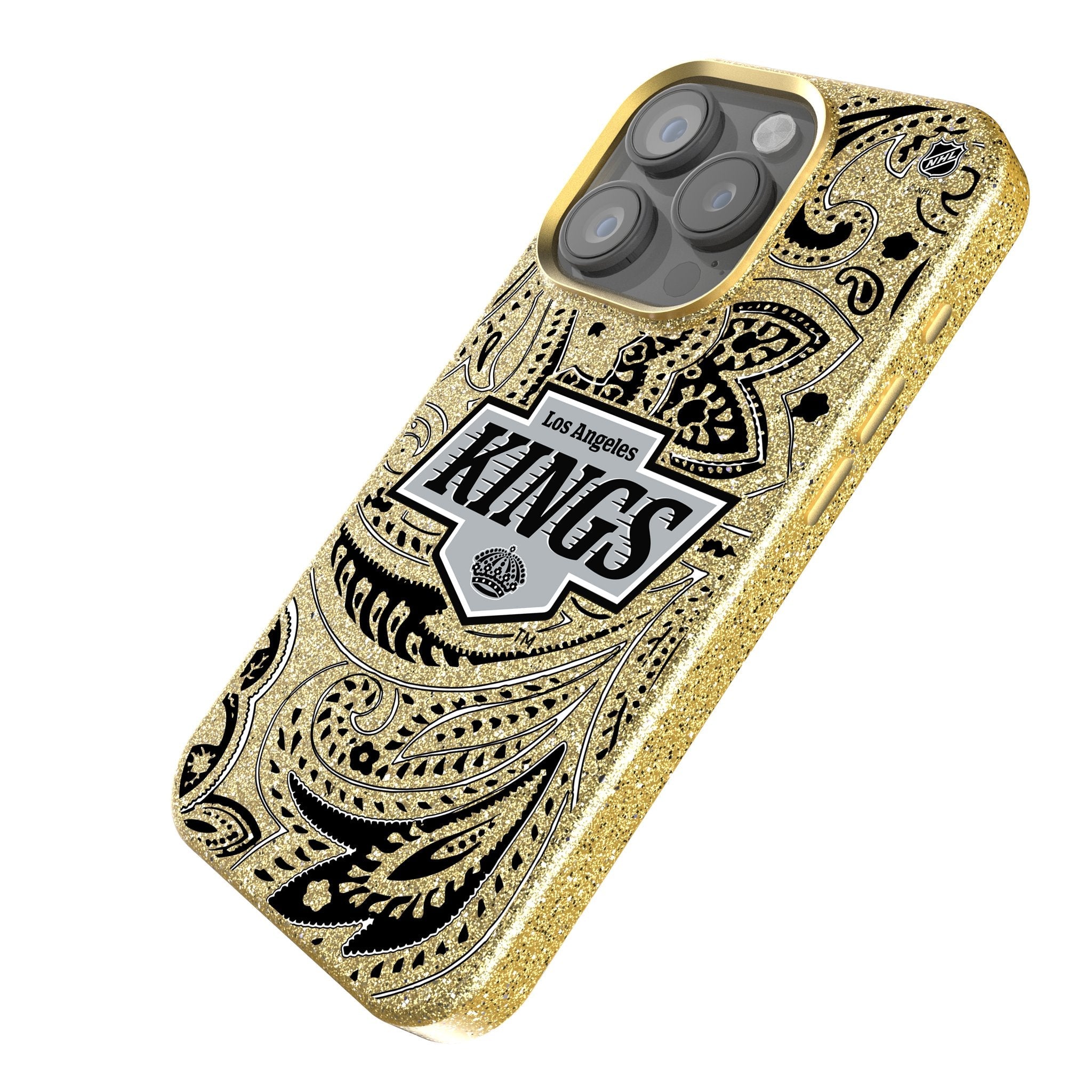 LA Kings Paisley Bling Phone Case