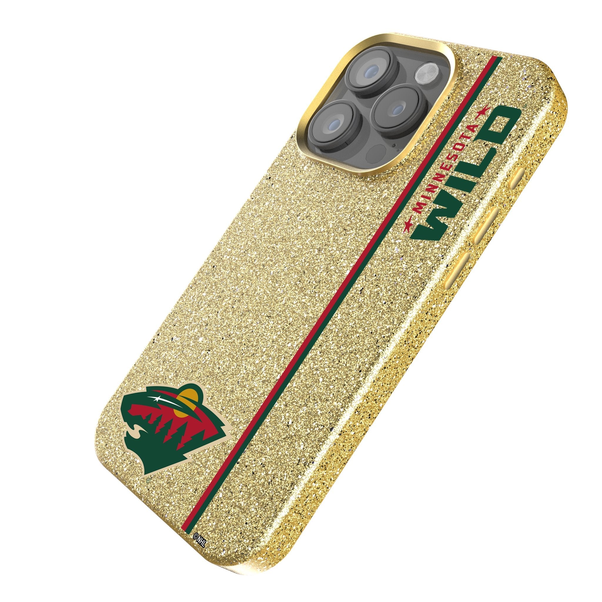 Minnesota Wild Sidebar Bling Phone Case