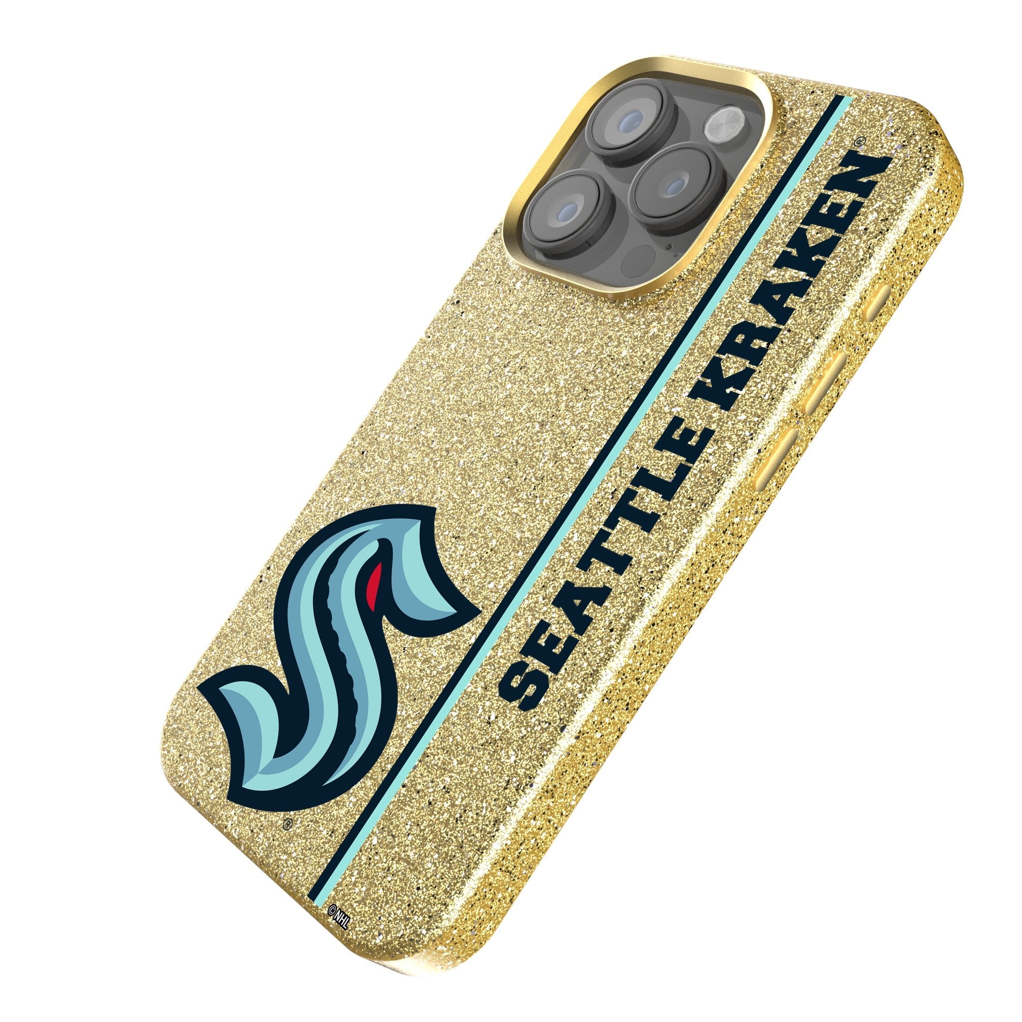 Seattle Kraken Sidebar Bling Phone Case