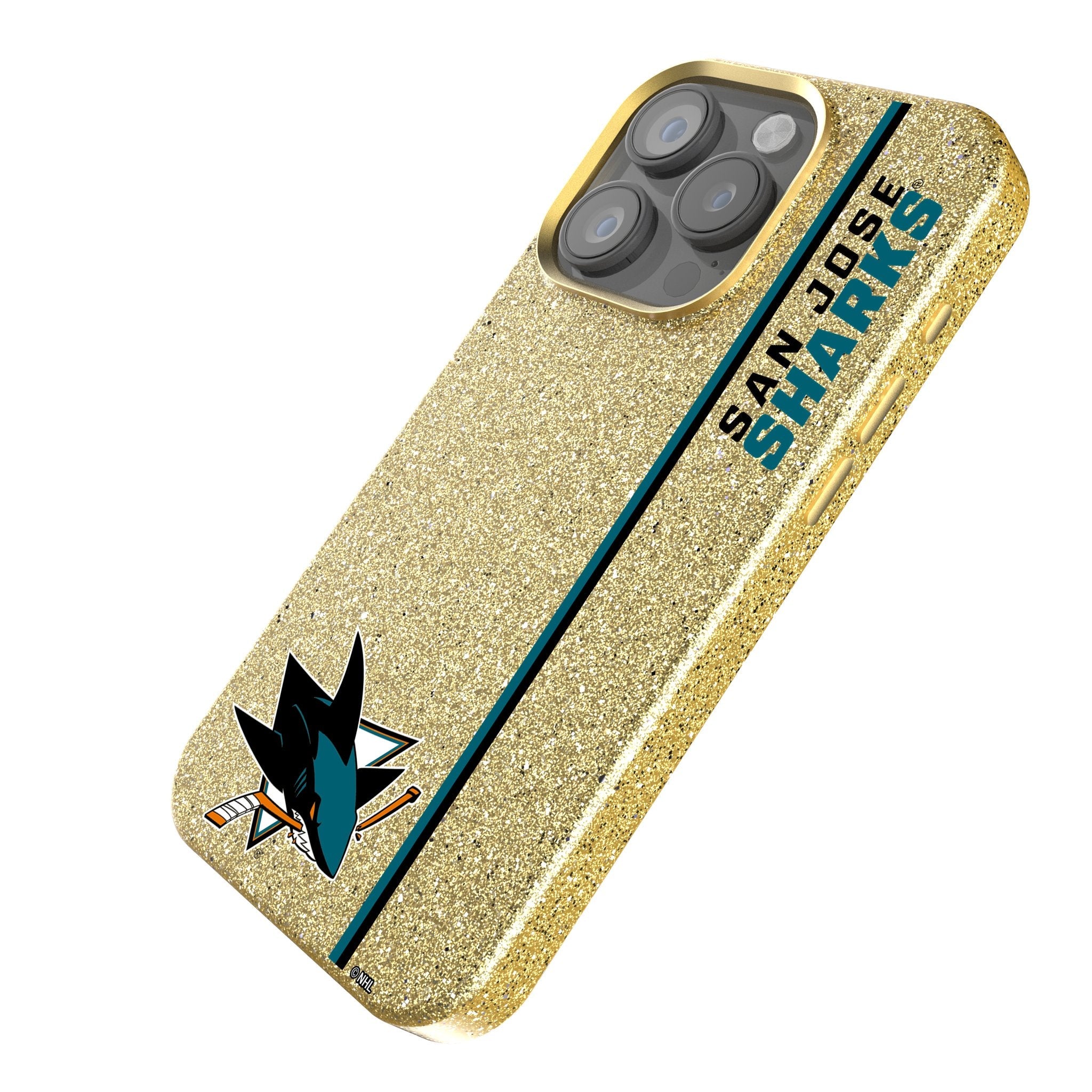 San Jose Sharks Sidebar Bling Phone Case