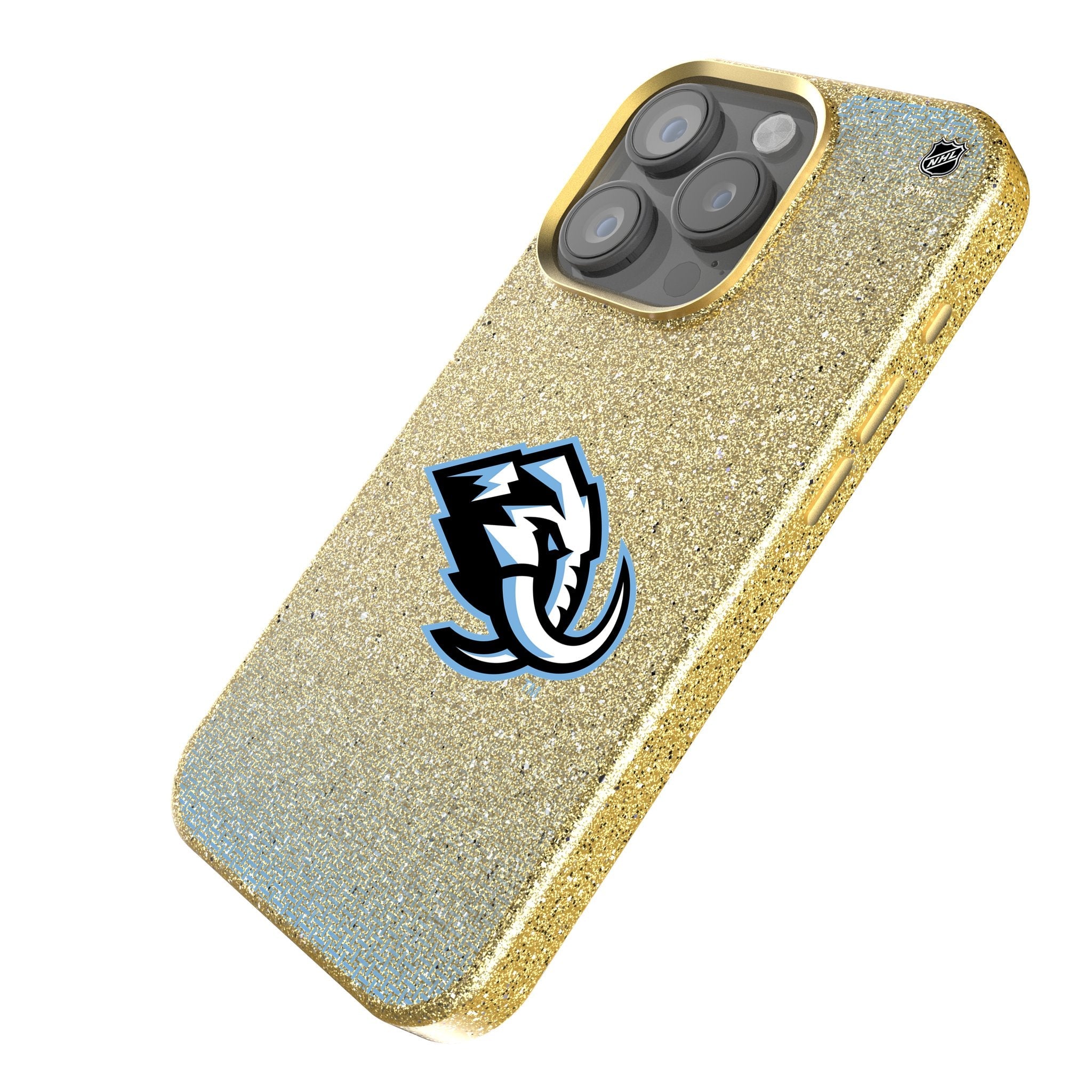Utah Mammoth Linen Bling Phone Case for Apple iPhone