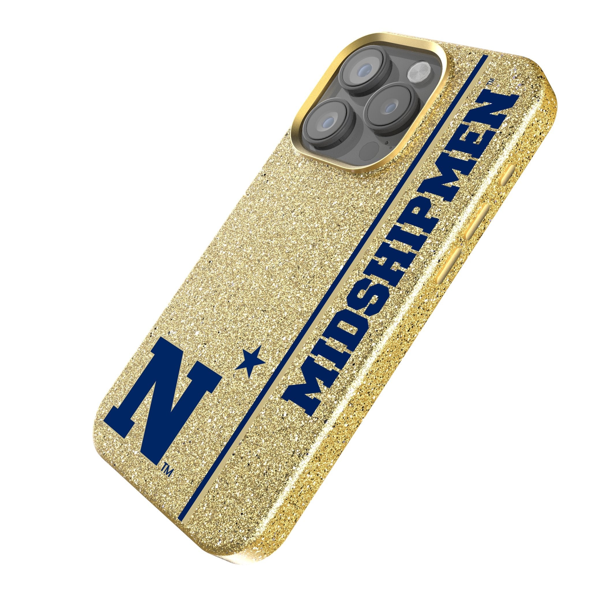 United State Naval Academy Midshipmen Sidebar Bling Phone Case 2