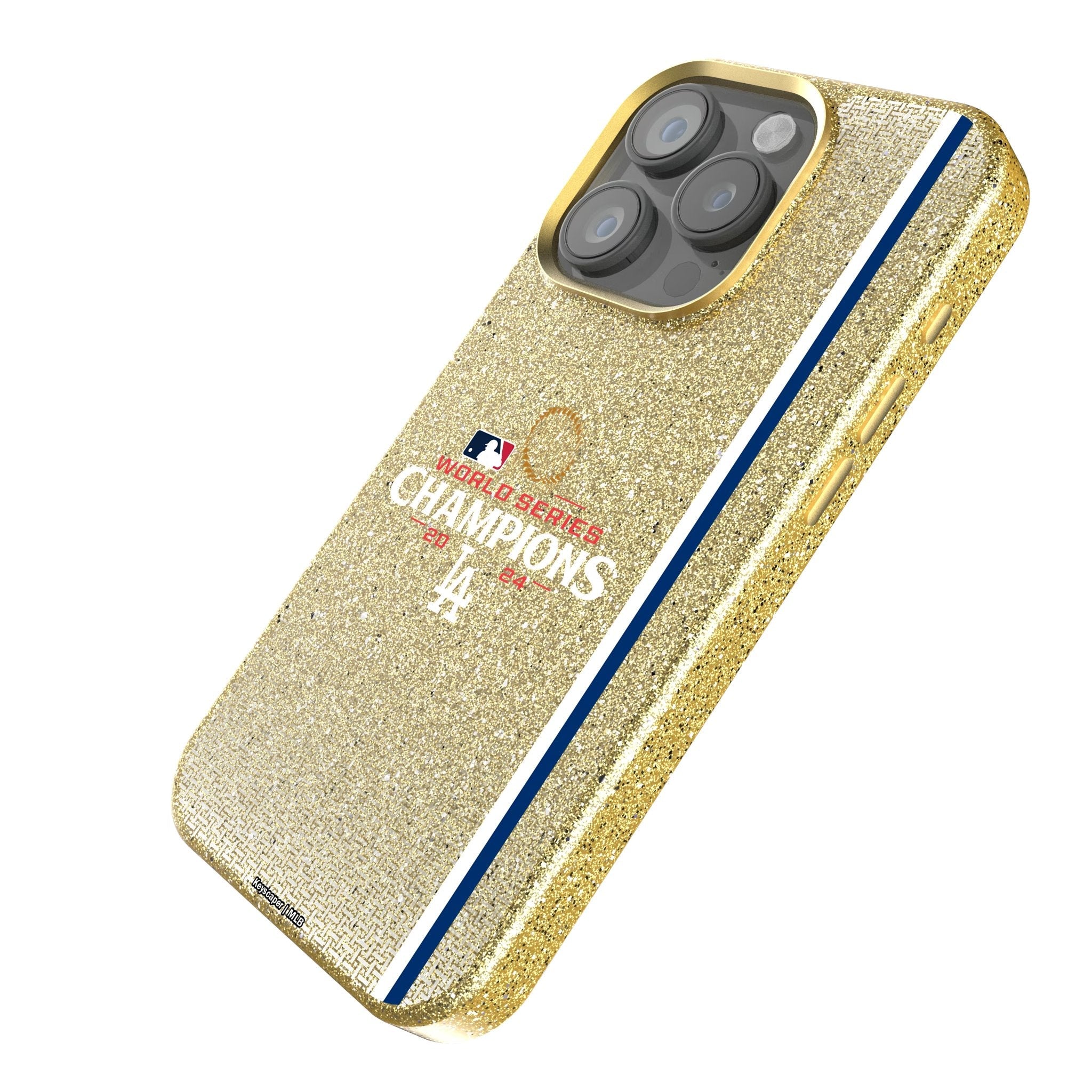 LA Dodgers 2024 MLB World Series Bling Phone Case for Apple iPhone 2