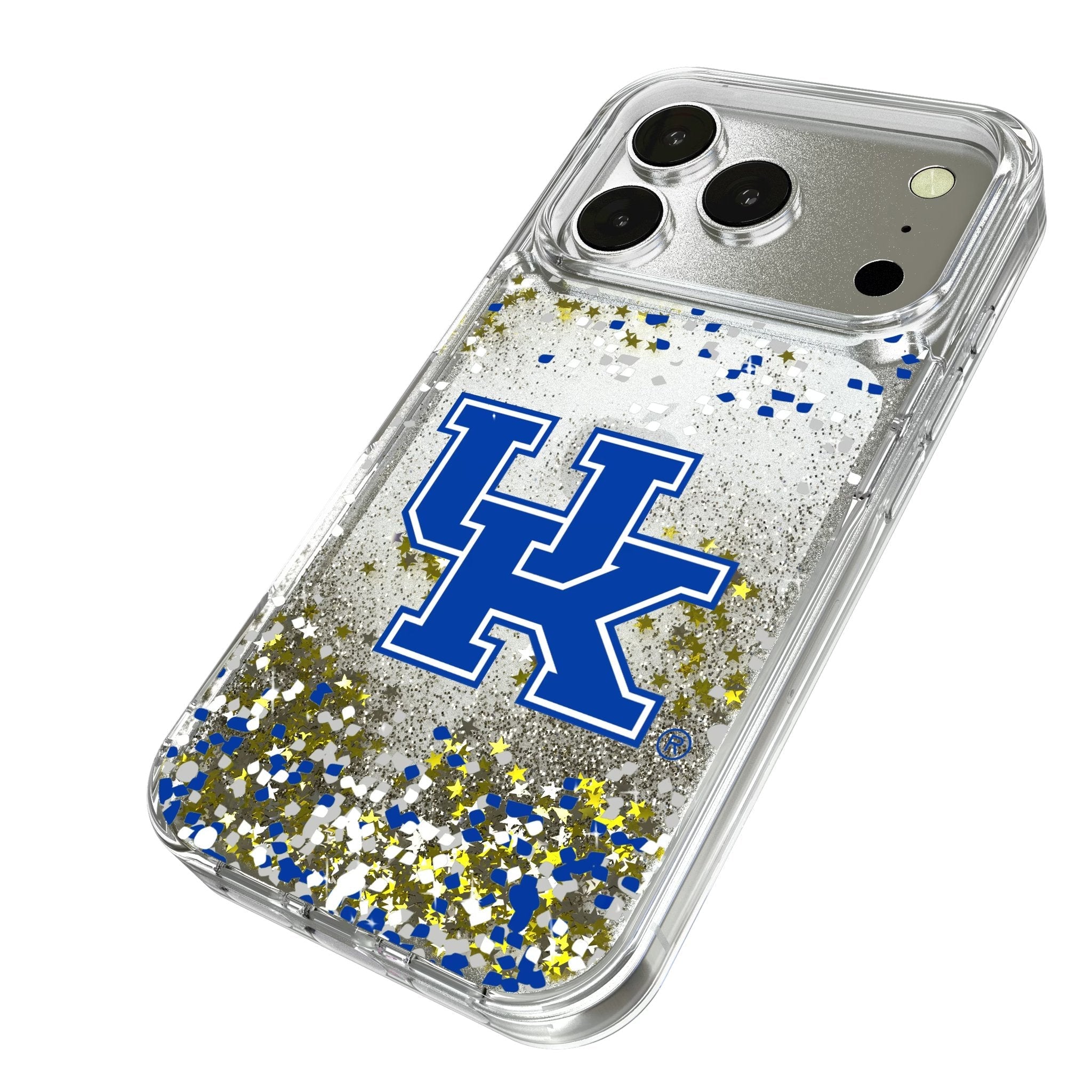 University of Kentucky Wildcats Confetti Glitter Phone Case for Apple iPhone 17 Series