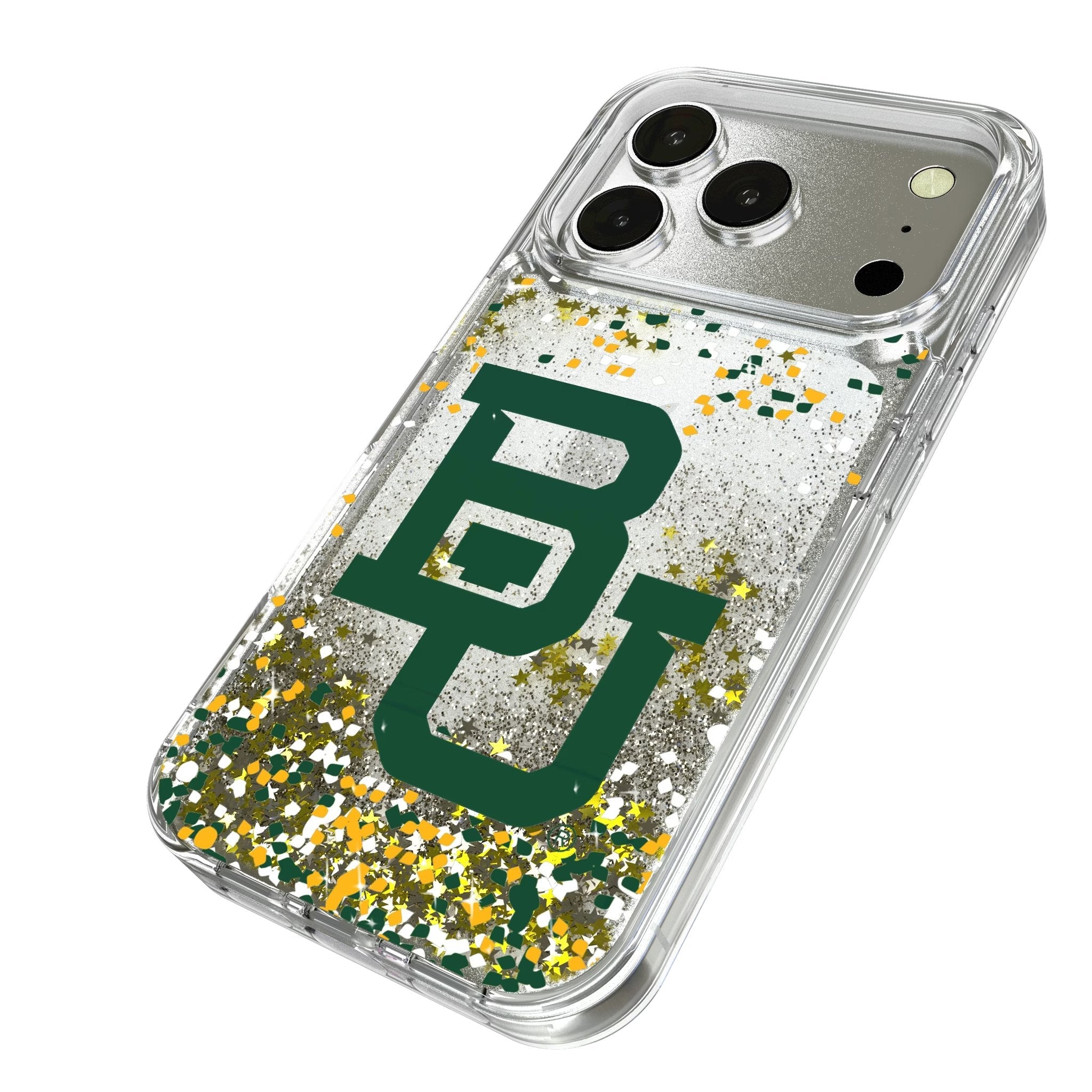 Baylor University Bears Confetti Glitter Phone Case for Apple iPhone 17 Series 2