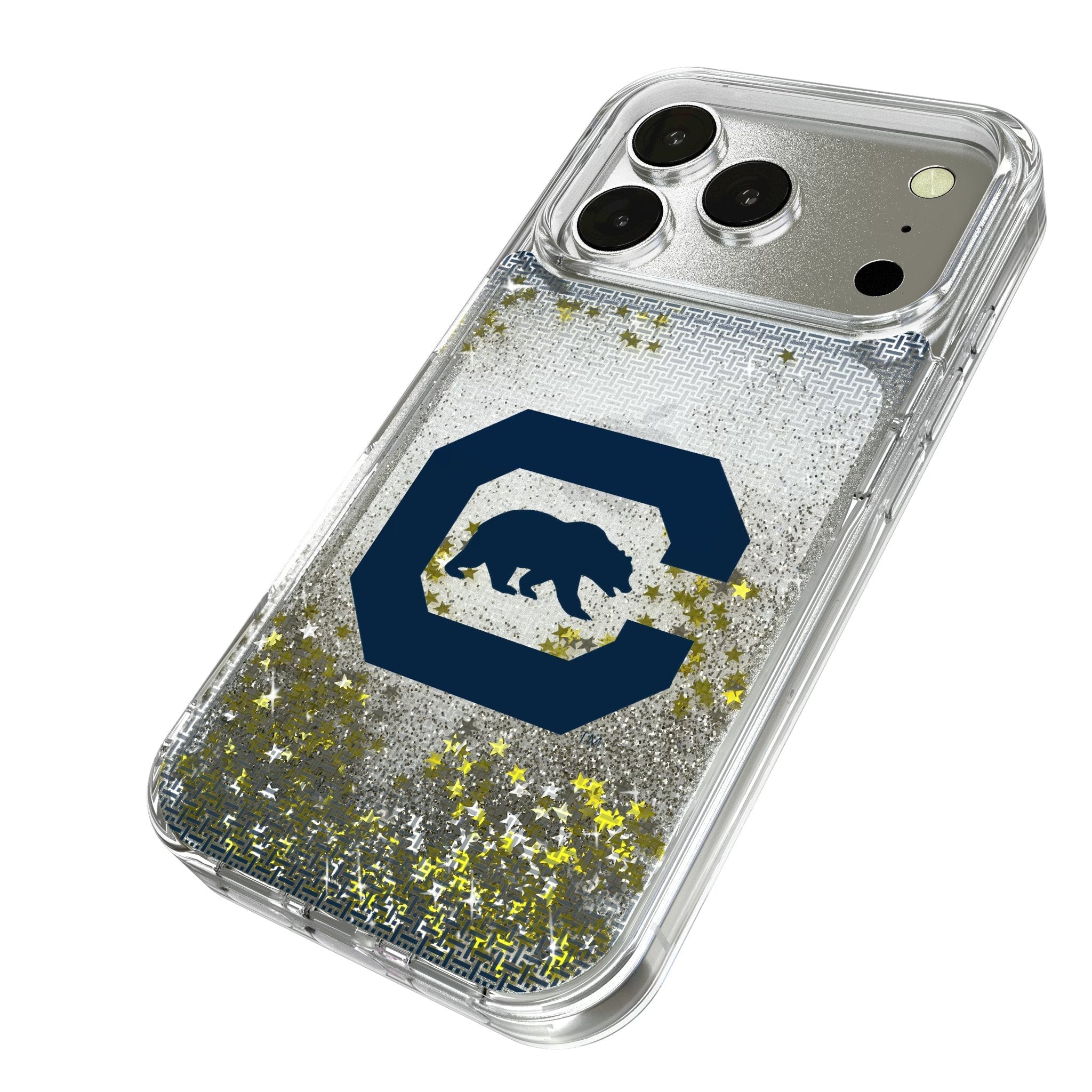University of California Berkeley Golden Bears Linen Glitter Phone Case for Apple iPhone 17 Series 2
