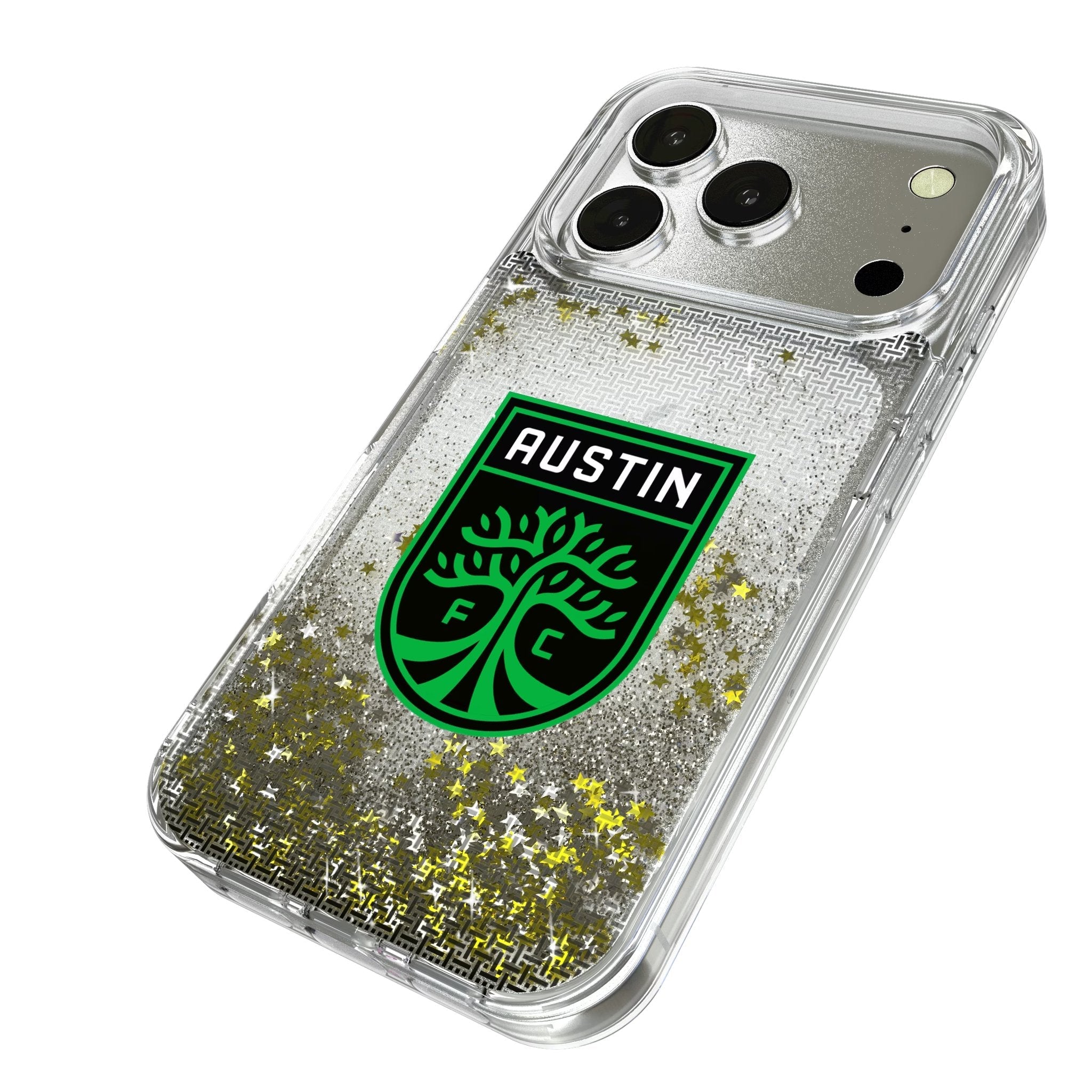 Austin FC Linen Glitter Phone Case for Apple iPhone 17 Series