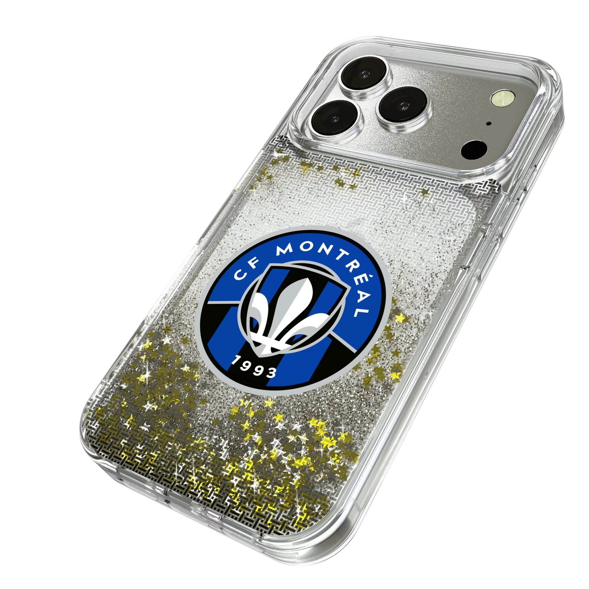CF Montreal Linen Glitter Phone Case for Apple iPhone 17 Series